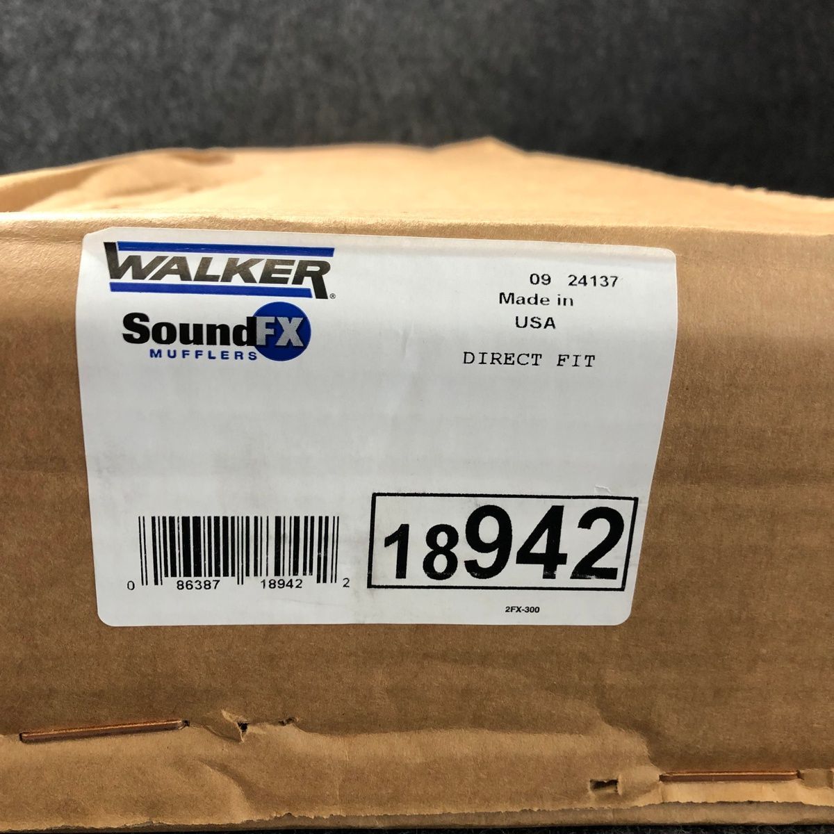 Walker Soundfx 18942 Direct Fit Exhaust Muffler 2.25" Inlet 2.25" Outlet - Photo 2