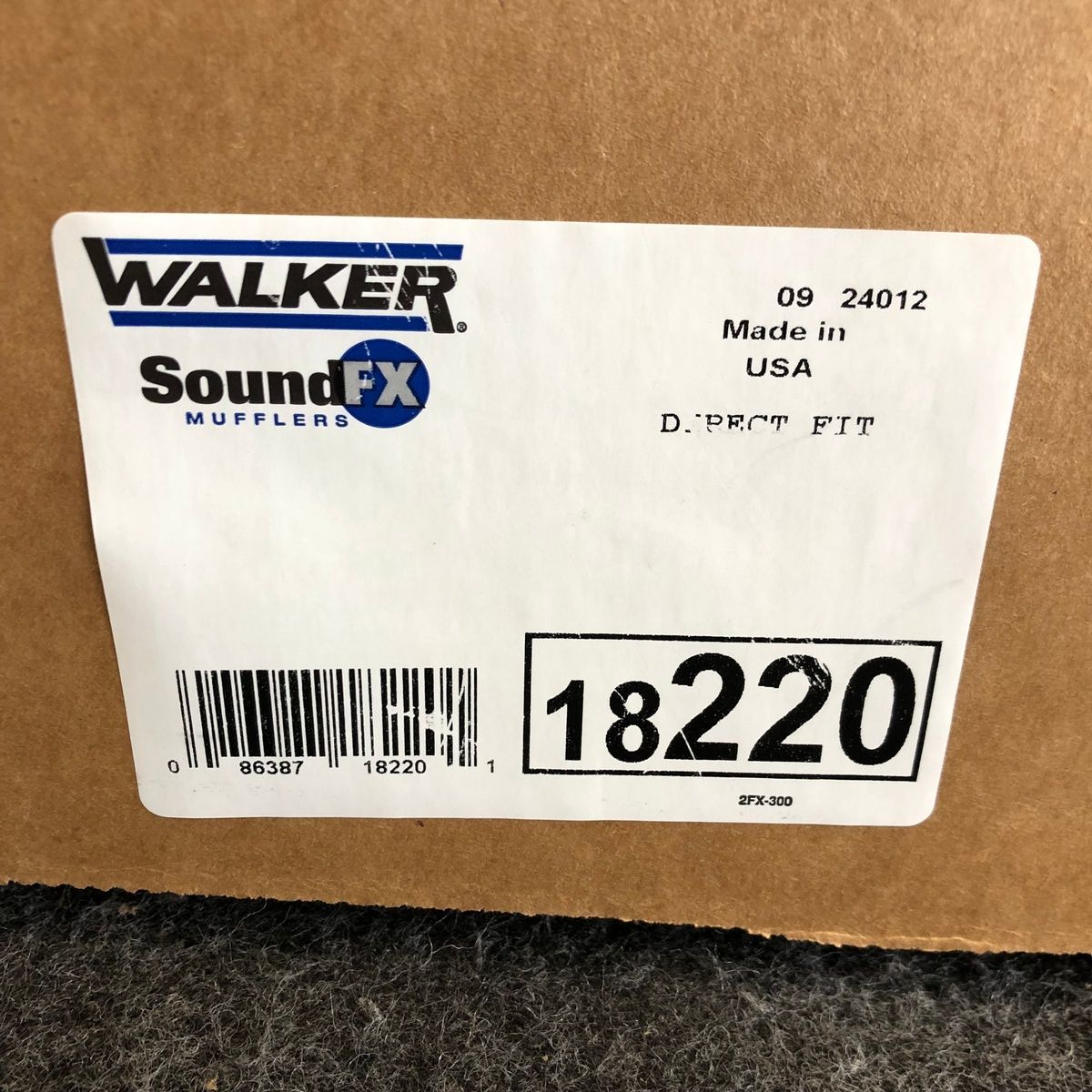 Walker Soundfx 18220 Direct Fit Exhaust Muffler 2.5" Inlet - Photo 3