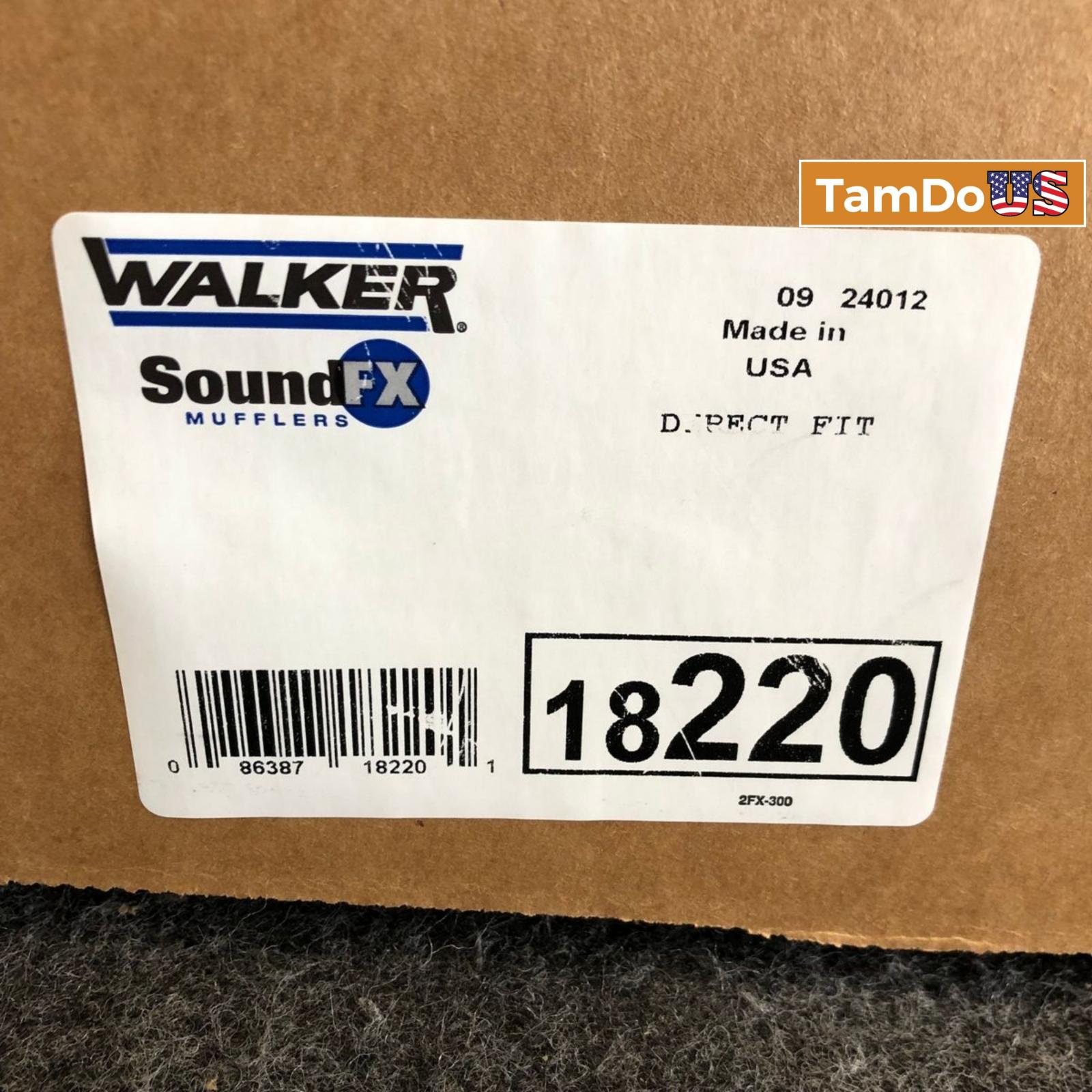 Walker Soundfx 18220 Direct Fit Exhaust Muffler 2.5" Inlet - Photo 4