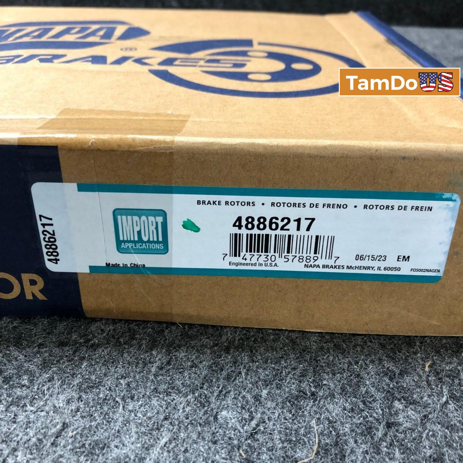 NAPA Disc Brake Rotor Front for Toyota Camry 2002-2006 - Photo 5