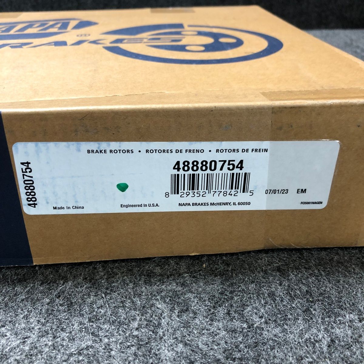 Napa Premium Brake Rotor 48880754 Ford F150 1/2 Ton - Pickup 2009 - Photo 3