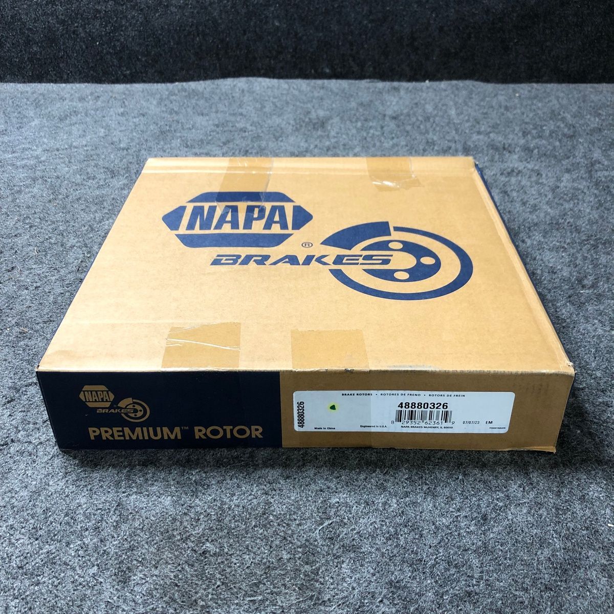 Napa Premium Brake Rotor 48880326 Ford Mustang 2005-2014 - Photo 2