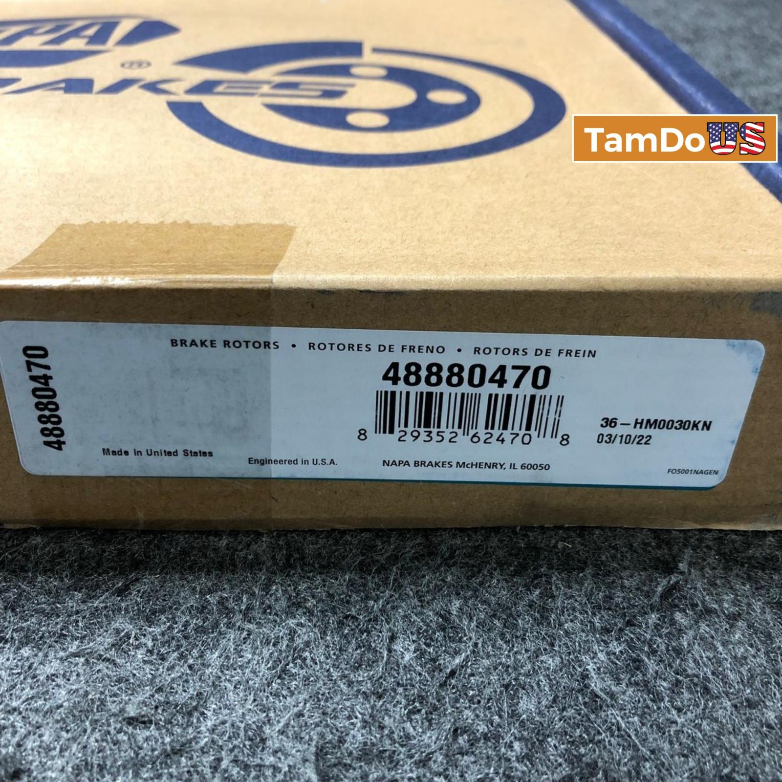 Napa Premium Brake Rotor 48880470 Toyota Camry 2007-2011 - Photo 4