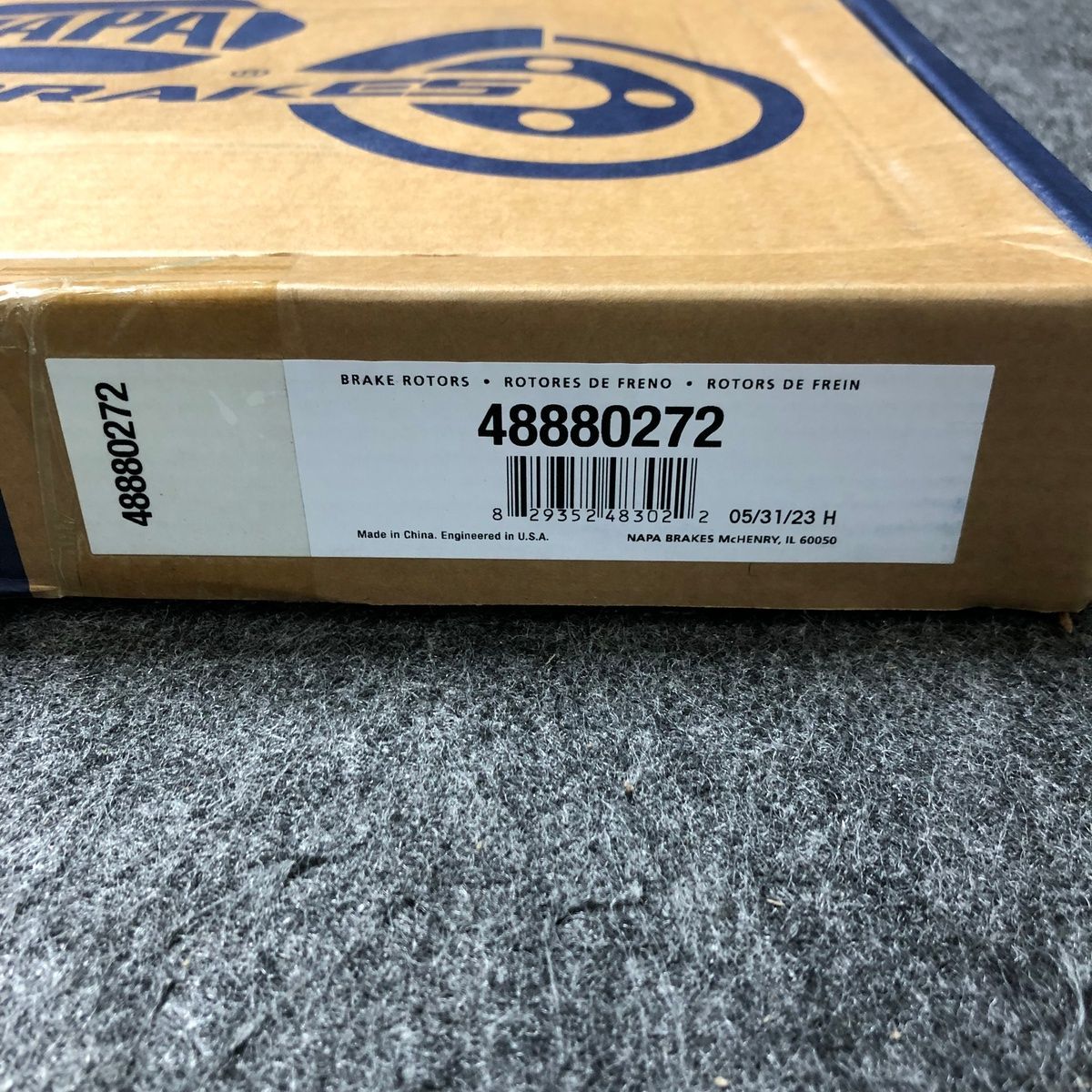 Napa Premium Brake Rotor 48880272 Ford Escape 2005-2012 - Photo 3