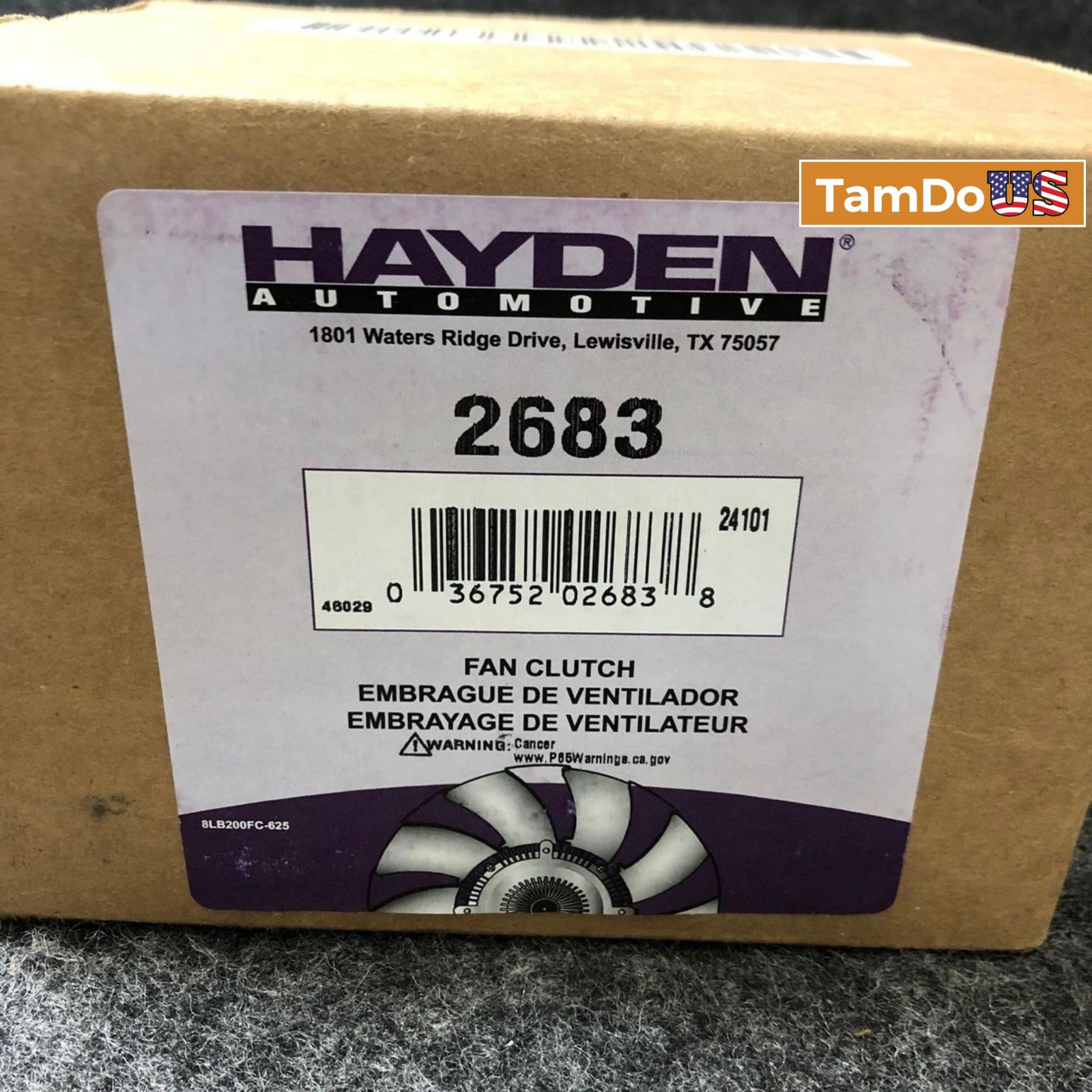 Hayden 2683 Fan Clutch - Fits 03-09 4Runner, 05-15 Tacoma, 05-11 Tundra - Photo 5