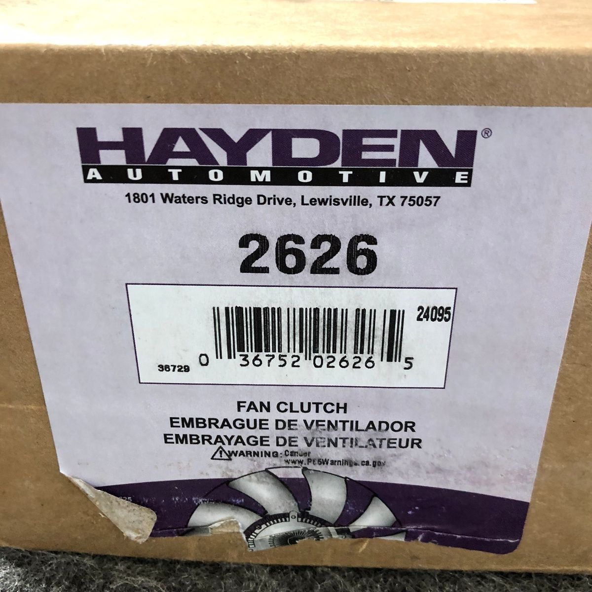 HAYDEN Fan Clutch 2626 - Photo 4