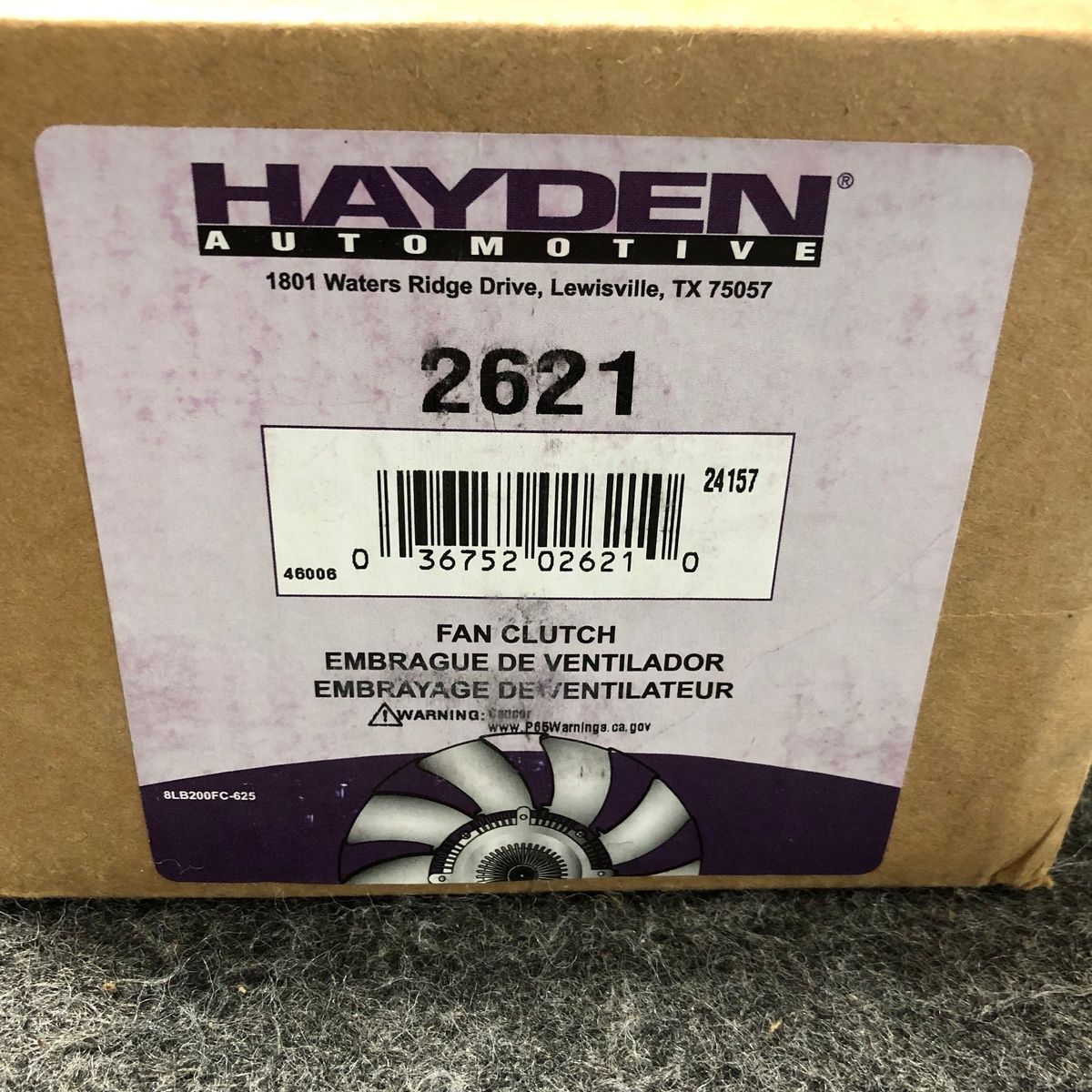 HAYDEN Fan Clutch 2621 - Photo 3
