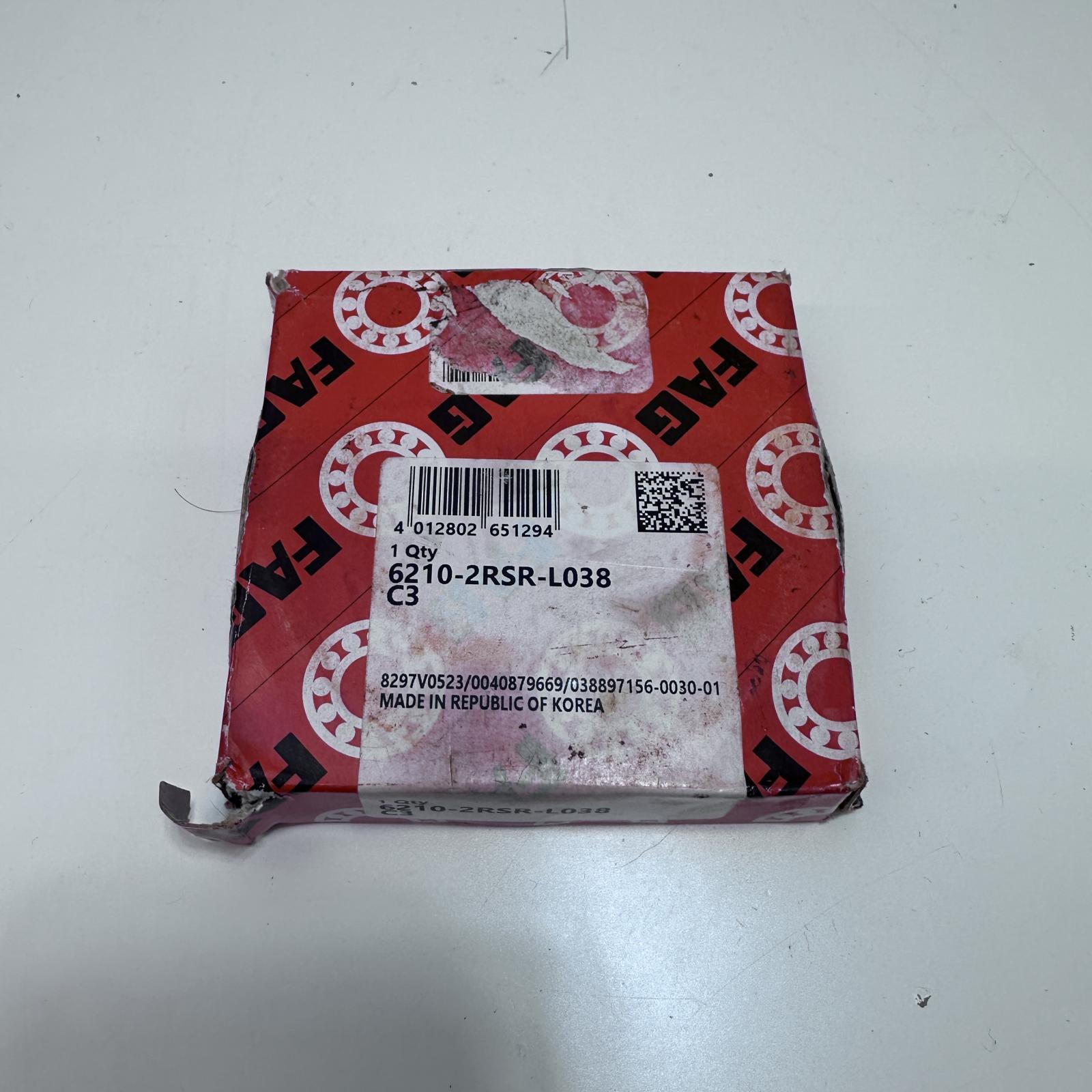 FAG 6210-2RSR-L038-C3 Angular Contact Bearing 50mm x 90mm - Photo 3