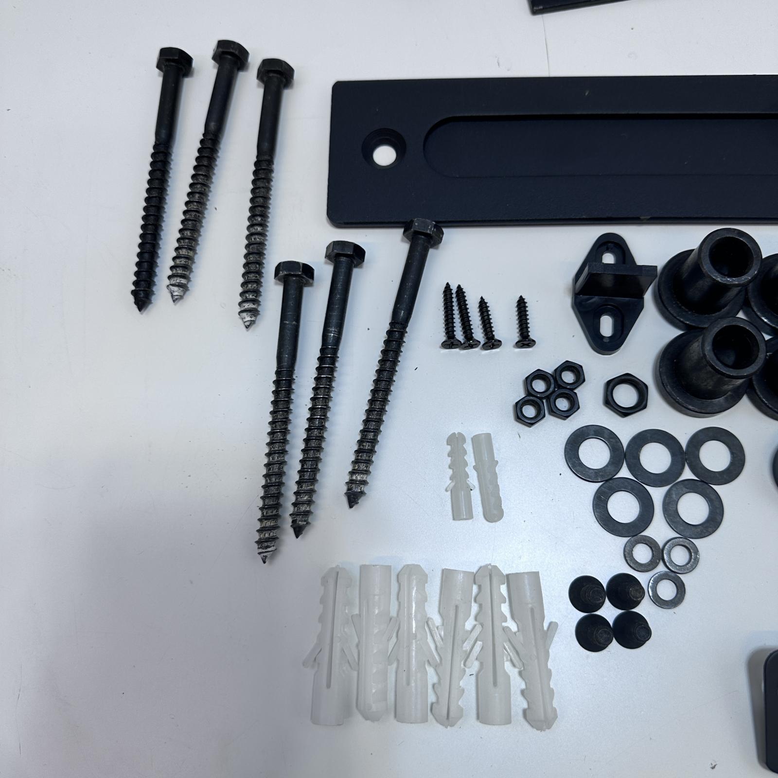 Matte Black Sliding Barn Door Handle Offset Handle Door Pull - Photo 2