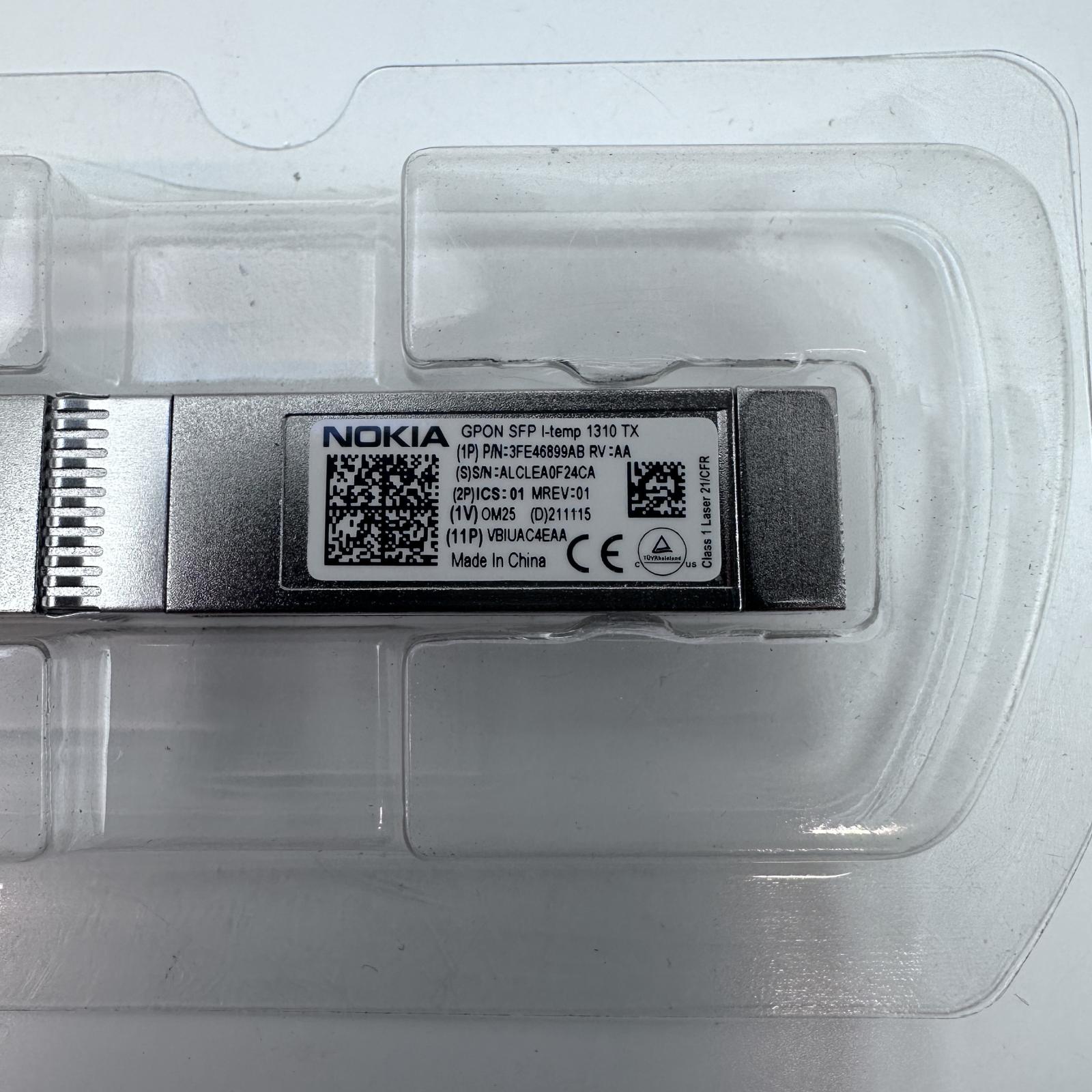 Nokia GPON SFP I-temp 1310 TX SFP Transceiver Module - Photo 3
