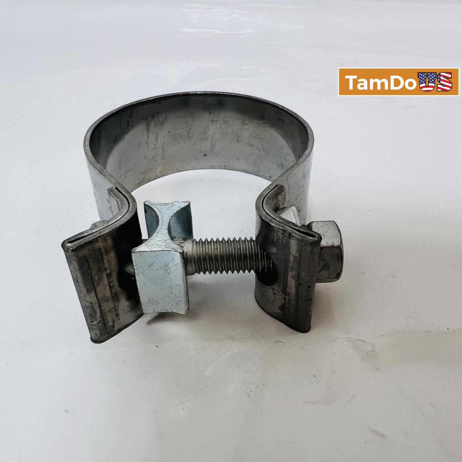 Lot of 3 Single Bolt Stack Pipe Clamps - Photo 5