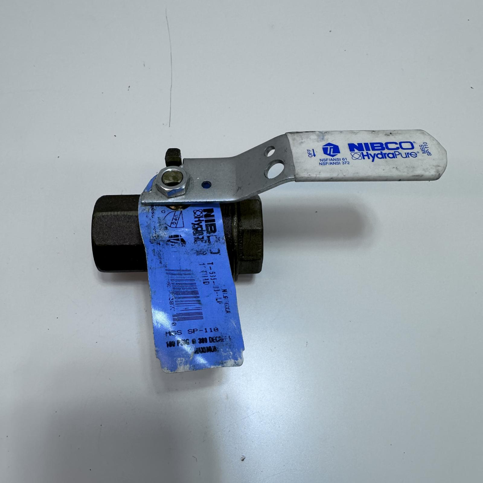 NIBCO 1" Ball Valve, MSS SP-110, NSF/ANSI61, 600 CWP - Photo 5