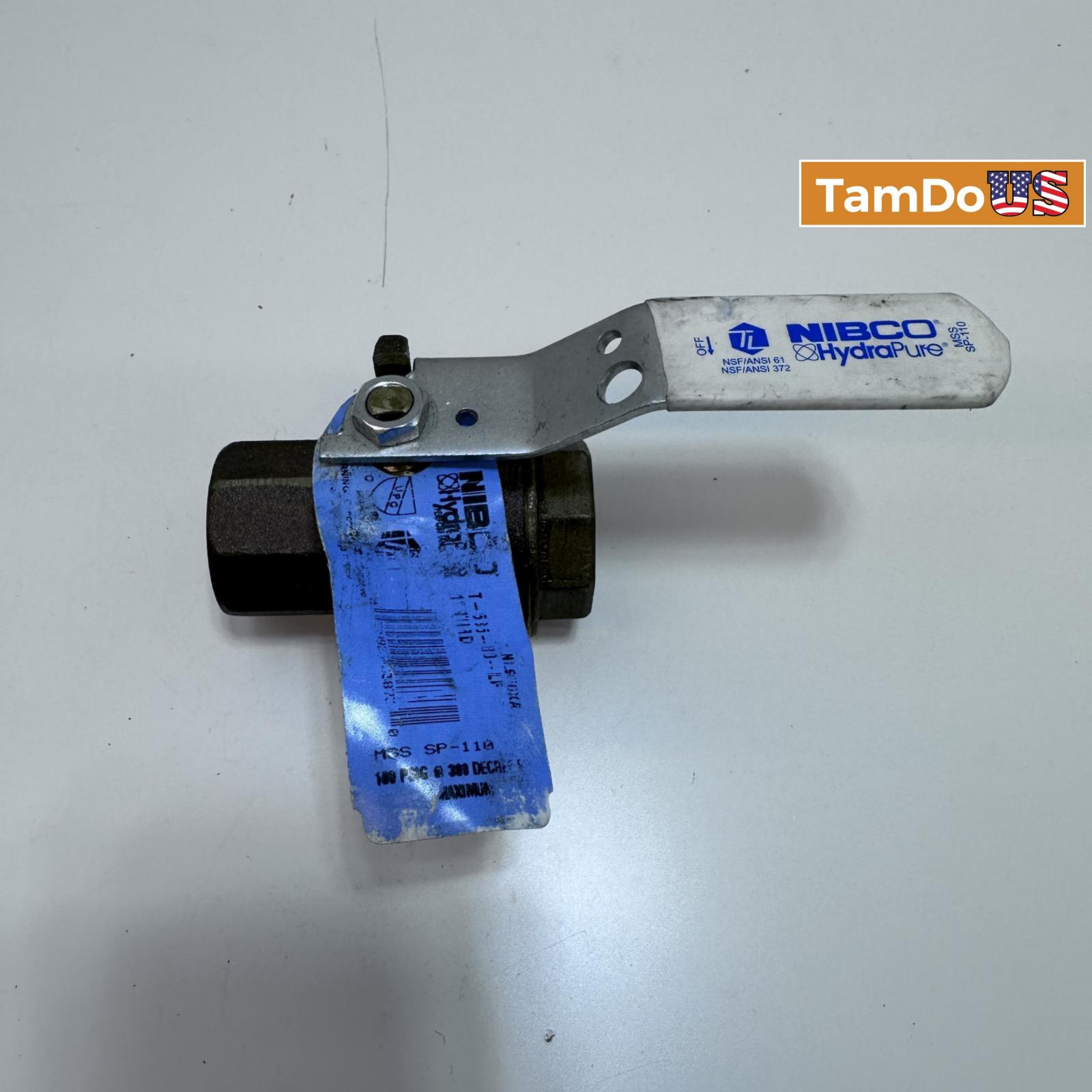 NIBCO 1" Ball Valve, MSS SP-110, NSF/ANSI61, 600 CWP - Photo 6