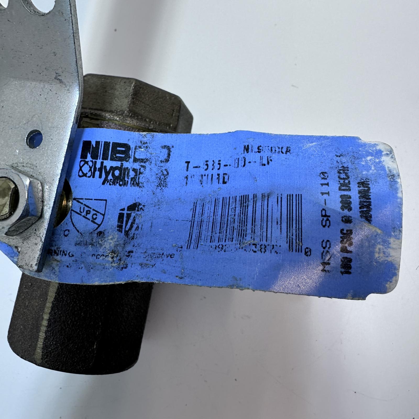 NIBCO 1" Ball Valve, MSS SP-110, NSF/ANSI61, 600 CWP - Photo 2