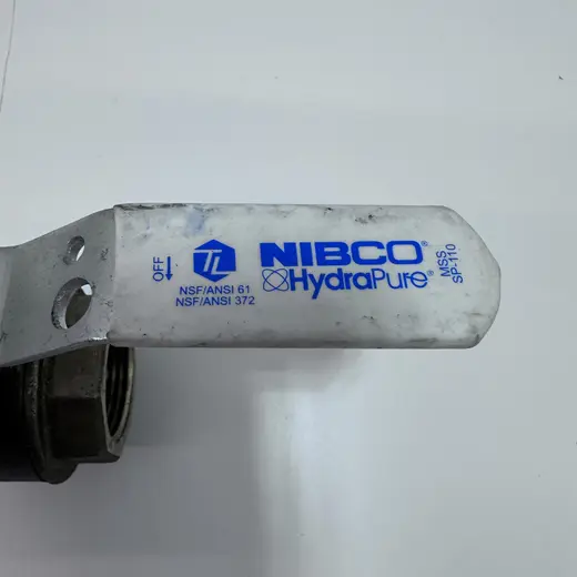 NIBCO 1" Ball Valve, MSS SP-110, NSF/ANSI61, 600 CWP at TamDoUS Taylorsville