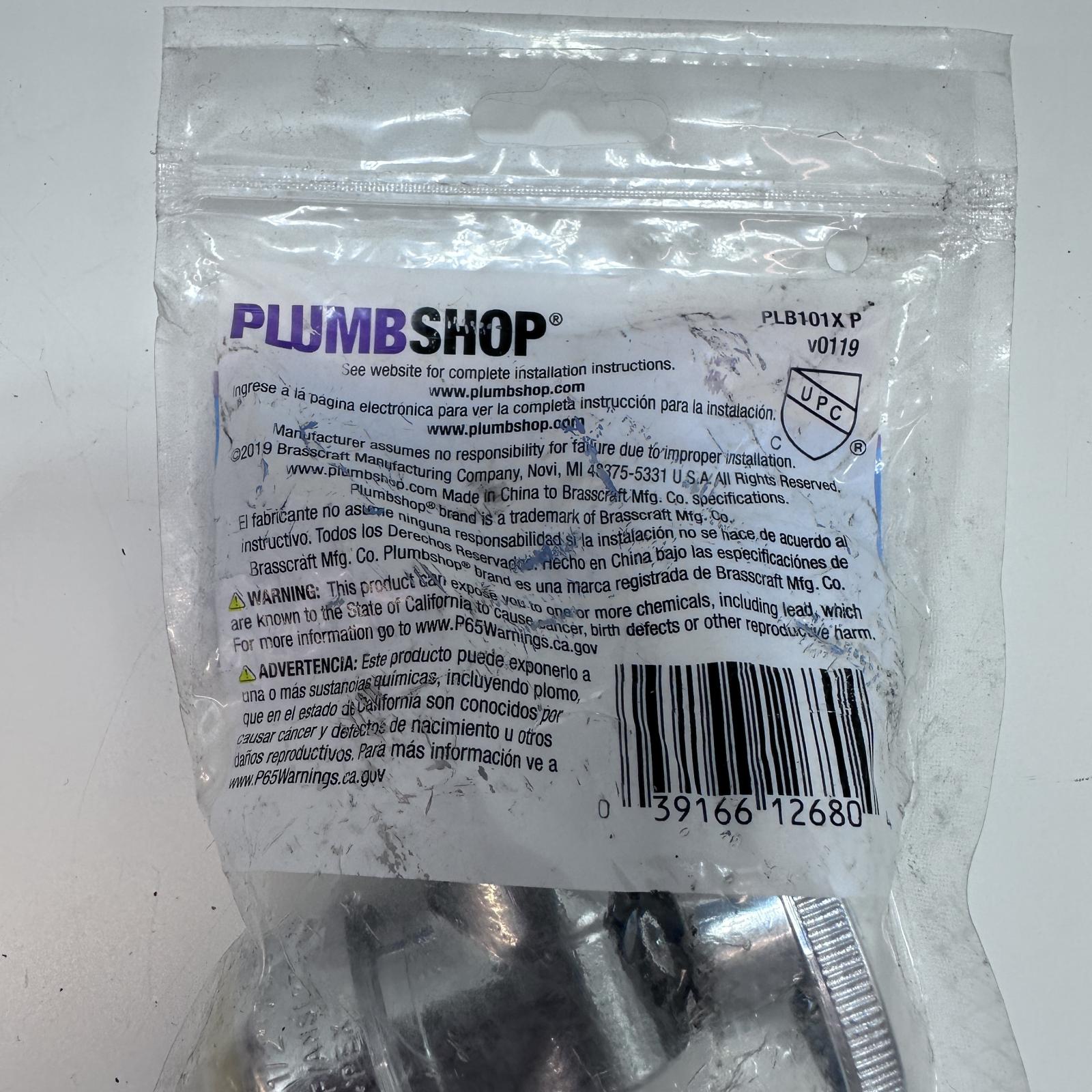PLUMBSHOP Water Stop 1/2" NOM Push Connect x 3/8" OD - Photo 3