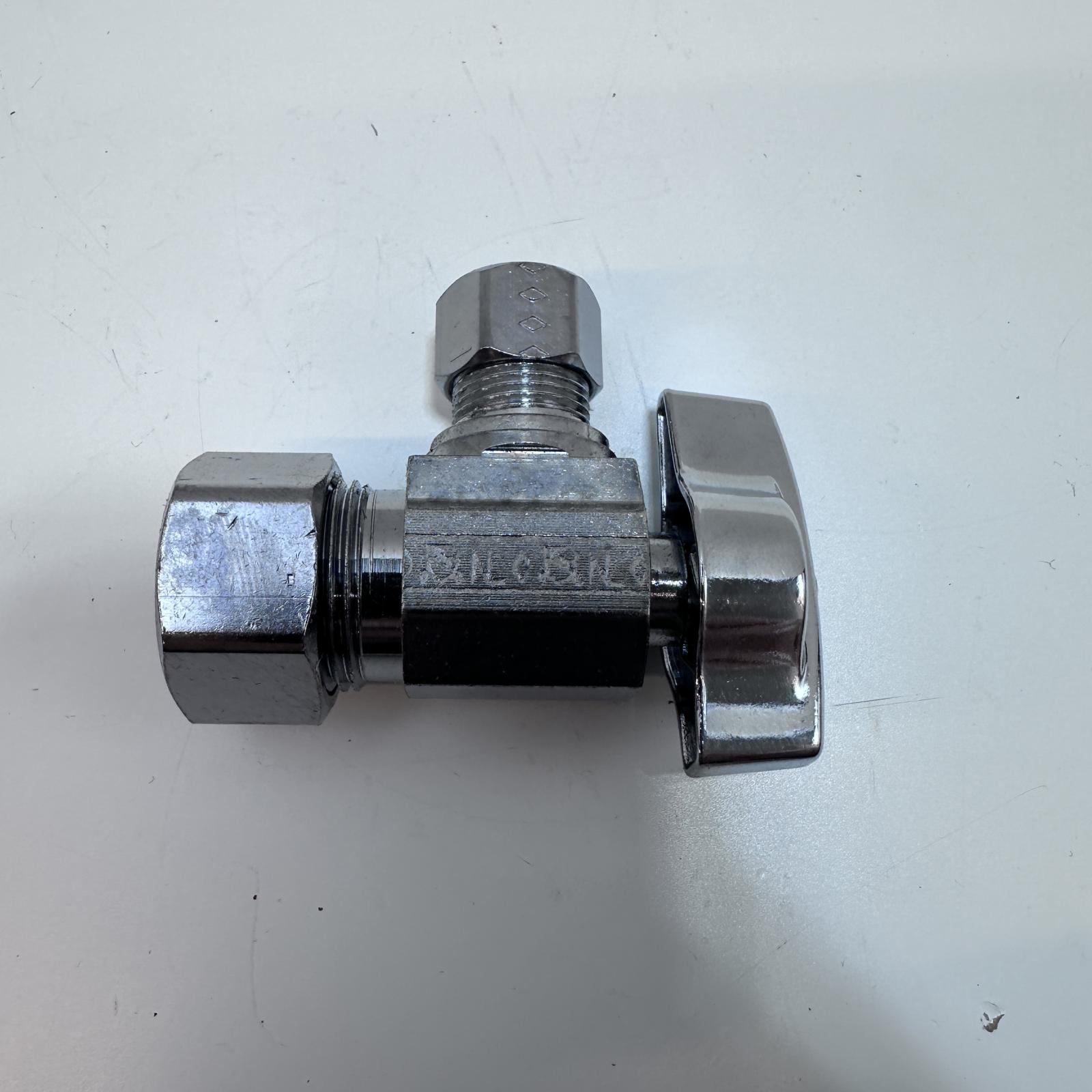 BrassCraft Chrome Turn Angle Stop Valve - Photo 2