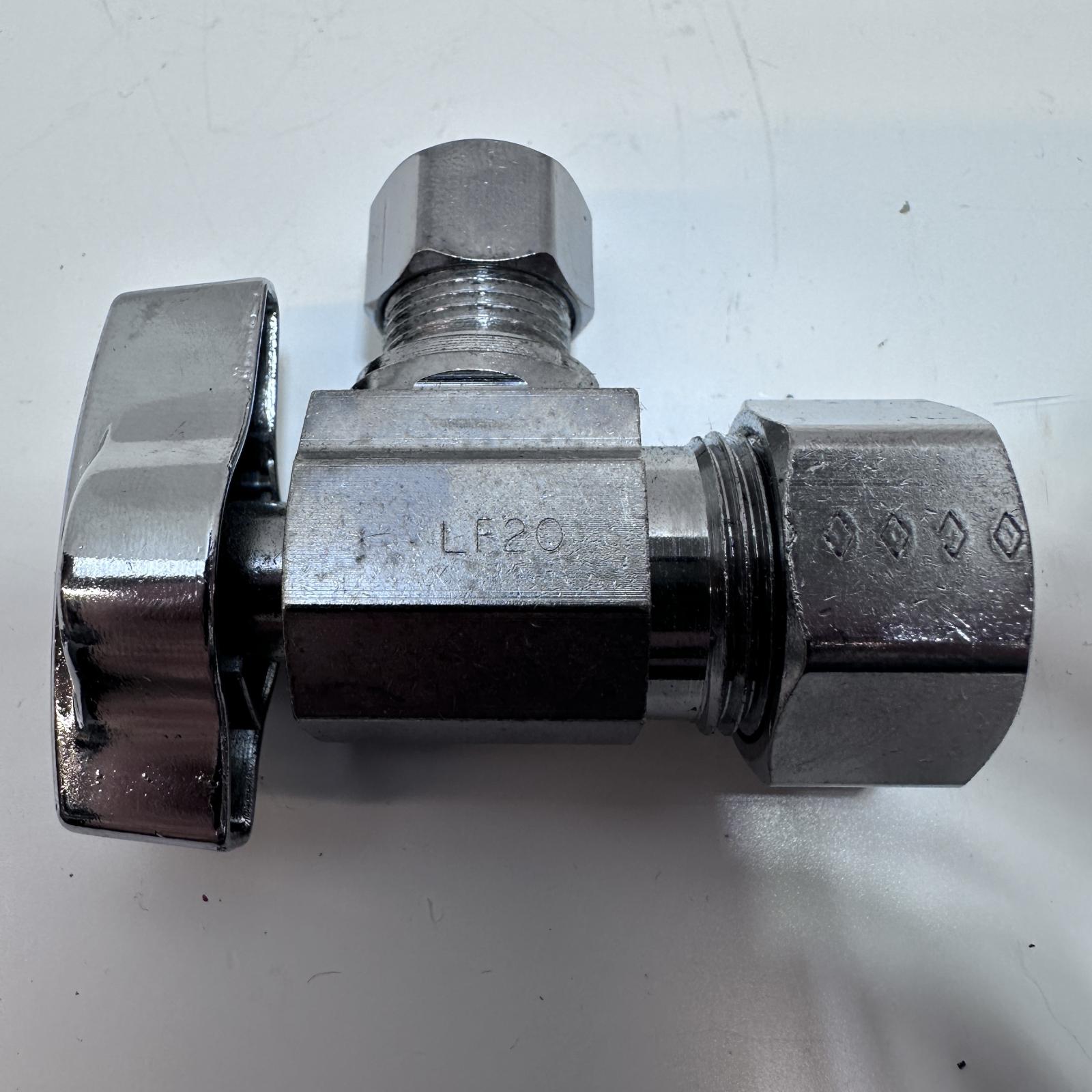 BrassCraft Chrome Turn Angle Stop Valve - Photo 3