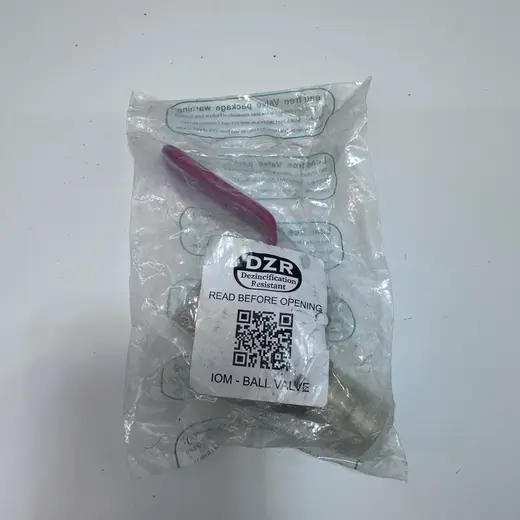 DZR Red White Valve 3/4" Transition Ball Valve at TamDoUS Taylorsville