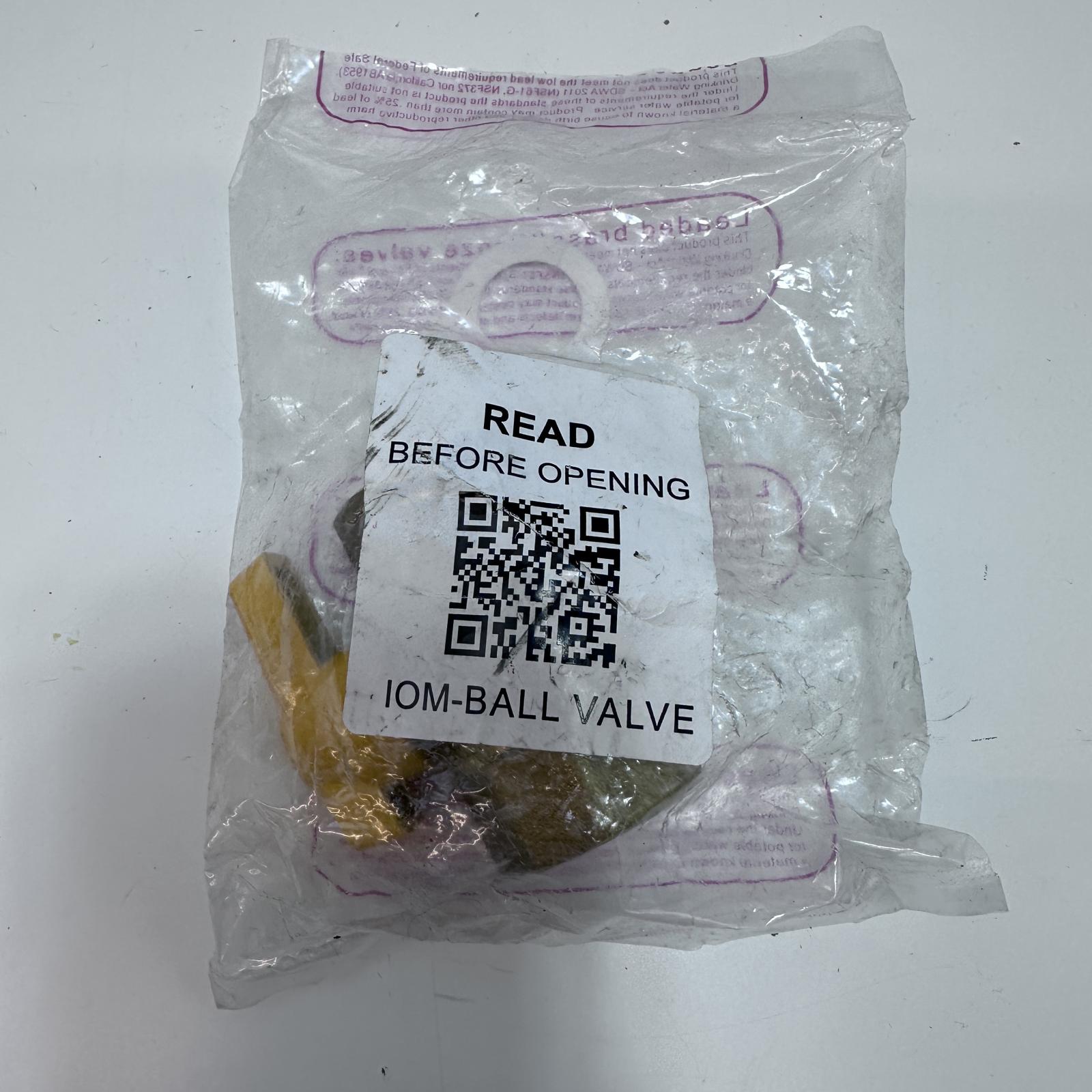 IOM-Ball Valve Fig:5200 3/4" - Photo 2