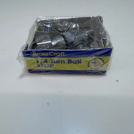 Lot of 2 BrassCraft 1/4-Turn Ball Stop Valve at TamDoUS Taylorsville