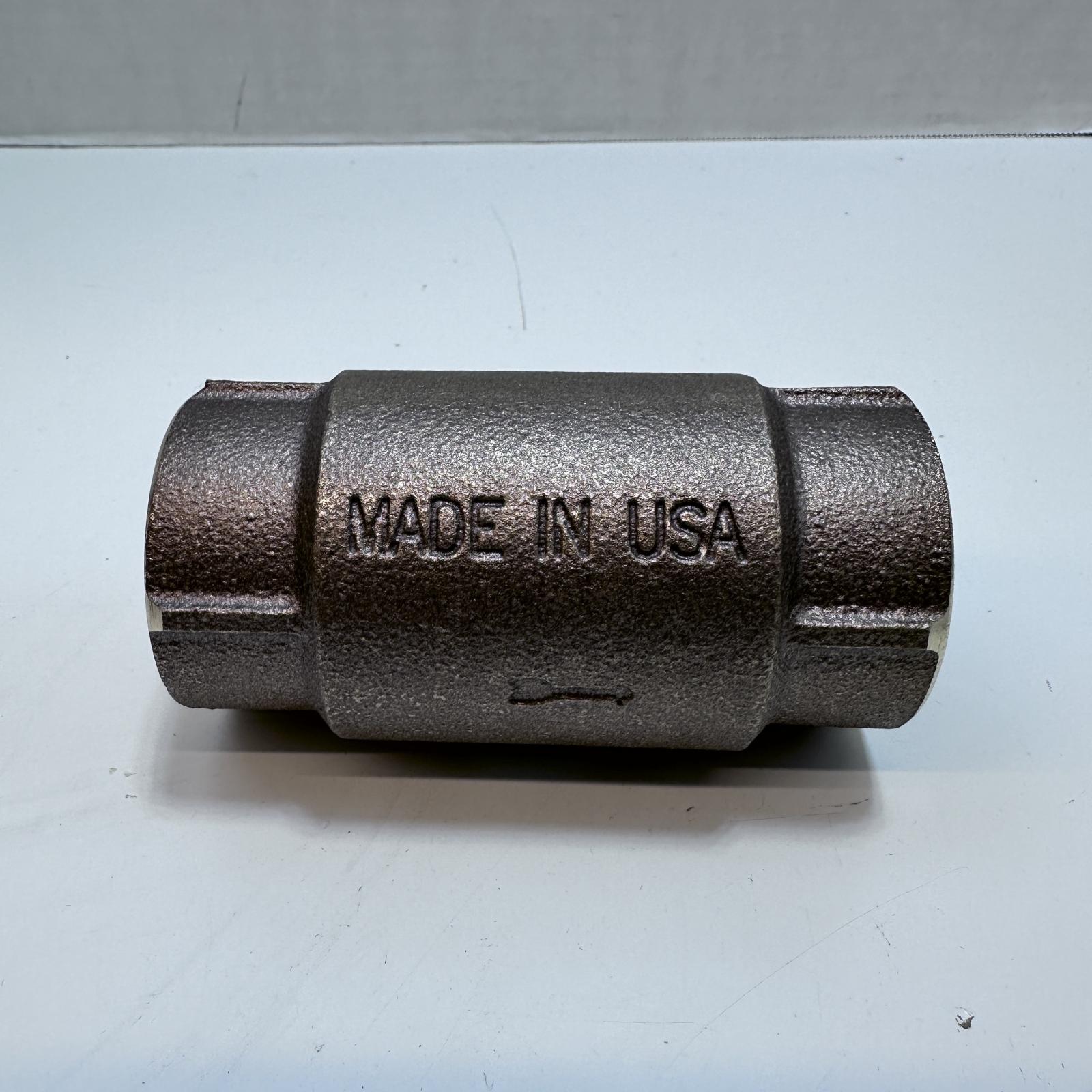 Simmons 1-1/4” 514-SB Silicon Bronze Female Threaded Check Valve - Photo 6