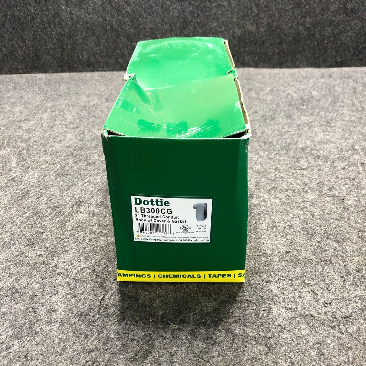 Dottie LL300CG 3" Threaded Conduit Body with Cover & Gasket - Photo 3