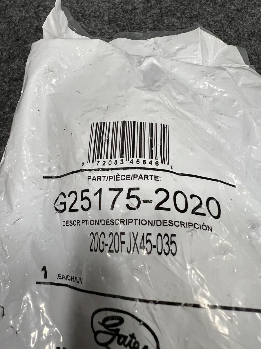 GATES G25175-2020 Hydraulic Hose Fitting, 1-5/8-12 Thread Size - Photo 3