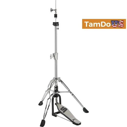 SPL Hi-Hat Cymbal Stand with Foot Pedal - Heavy Duty Chrome at TamDoUS Taylorsville