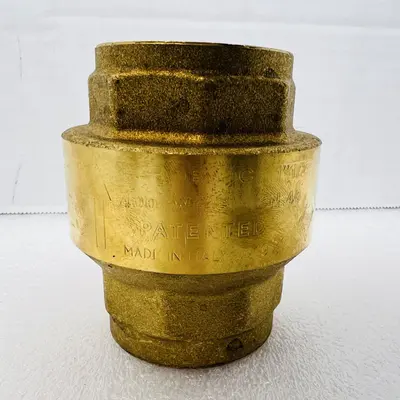 PROFLO PFSCVJ Series 1-1/2 in. Brass Threaded Spring Check Valve at Hydraulics, Pneumatics & Plumbing in new condition