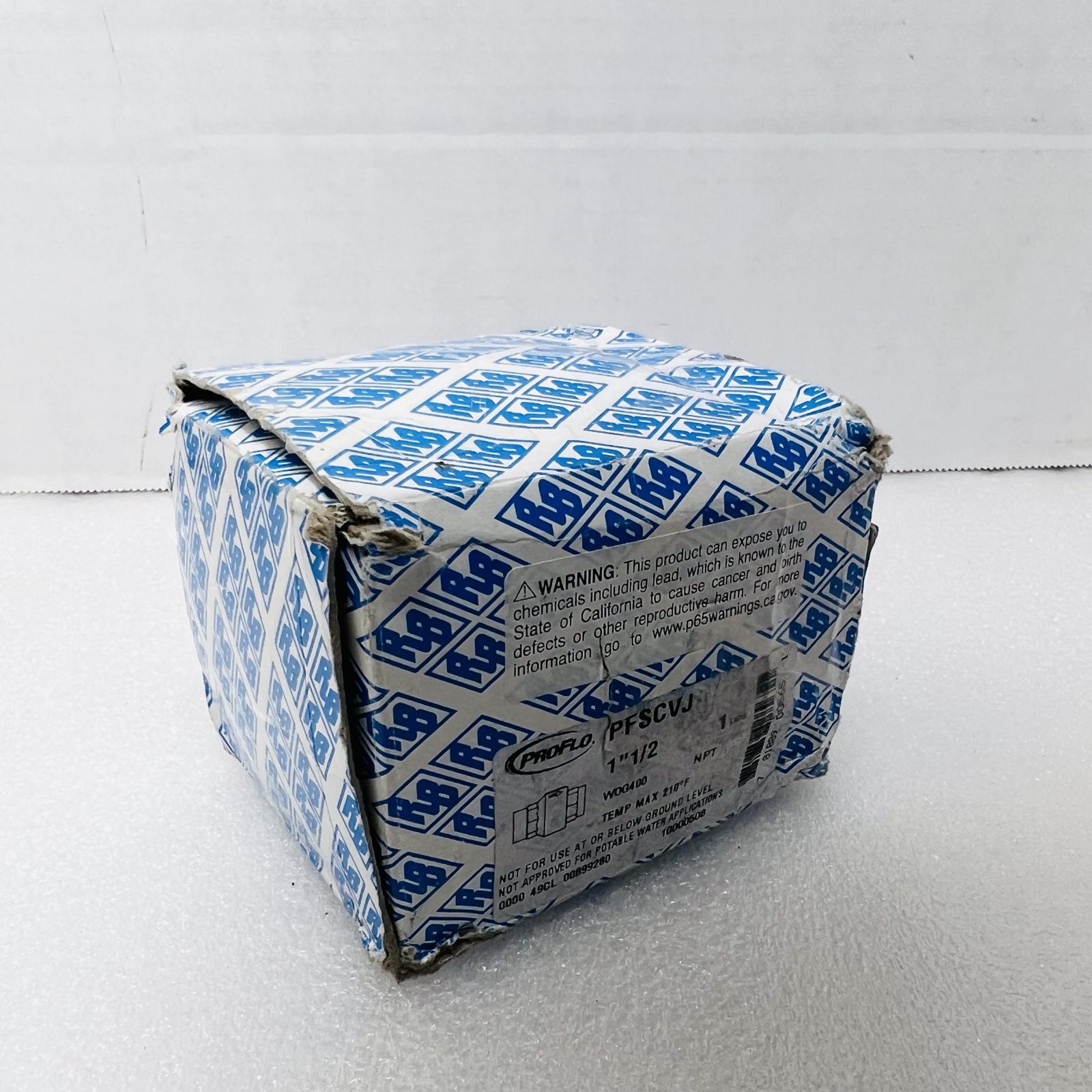 PROFLO PFSCVJ Series 1-1/2 in. Brass Threaded Spring Check Valve - Photo 6