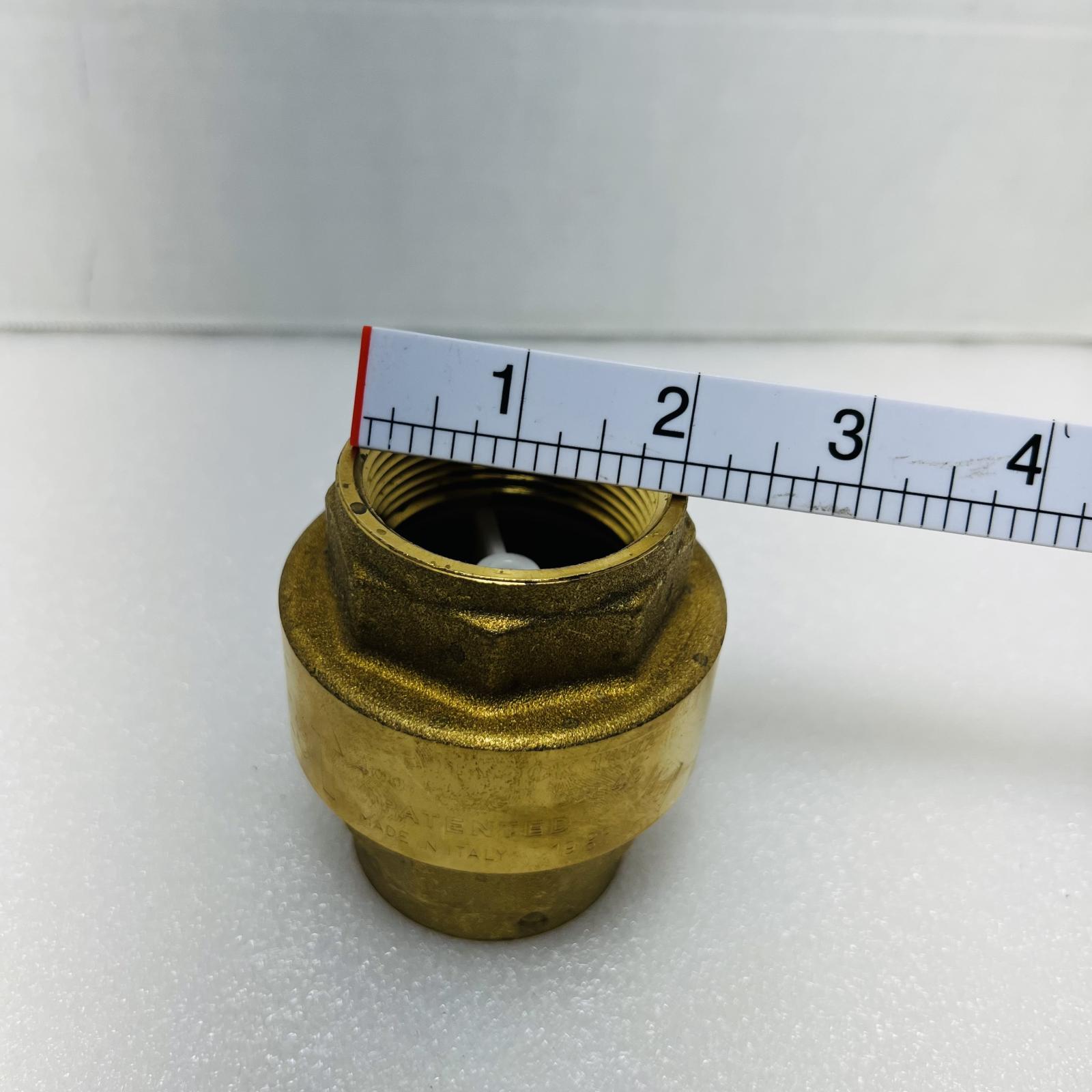 PROFLO PFSCVJ Series 1-1/2 in. Brass Threaded Spring Check Valve - Photo 9