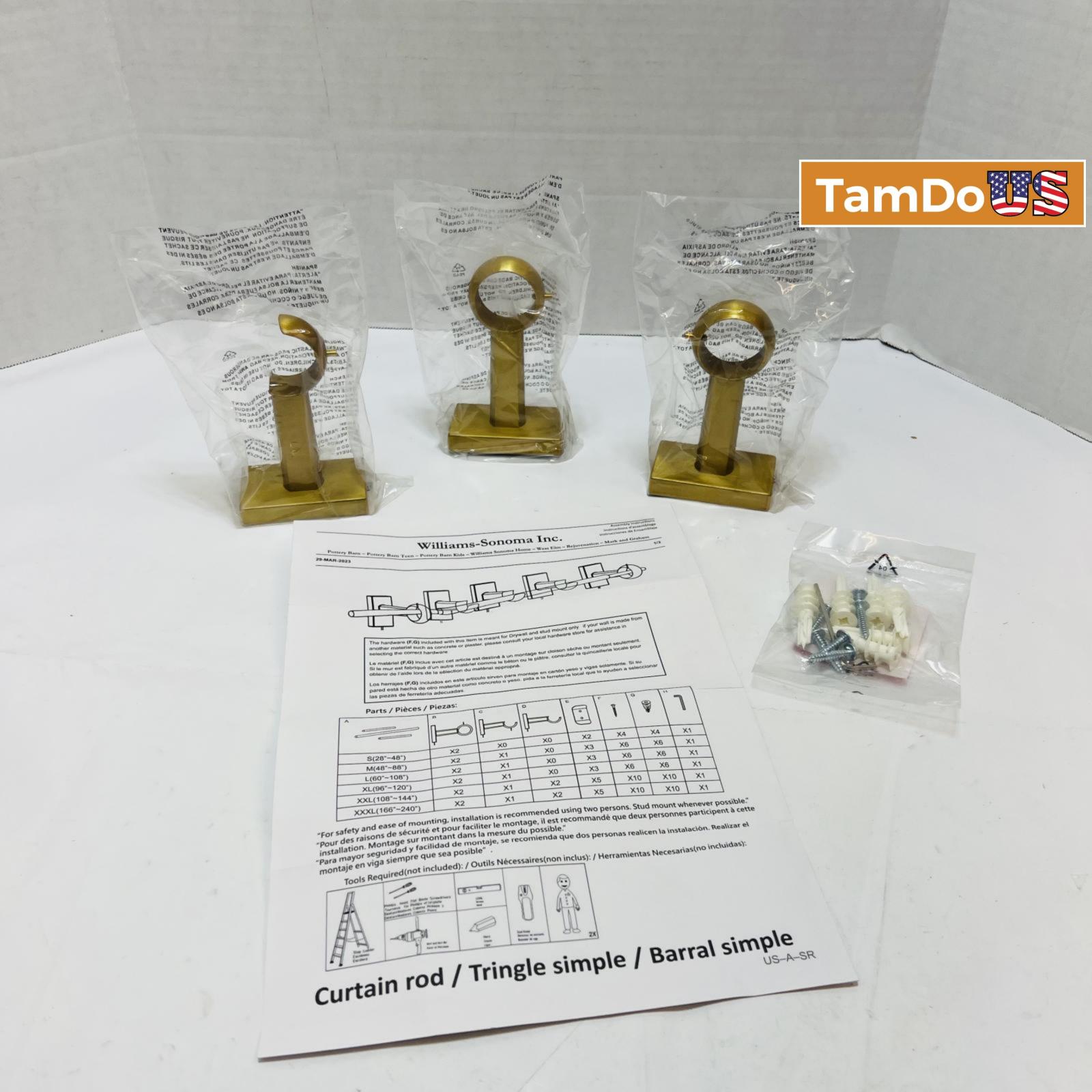 Williams Sonoma Curtain Bracket Assembly Hardware Kit - Photo 5