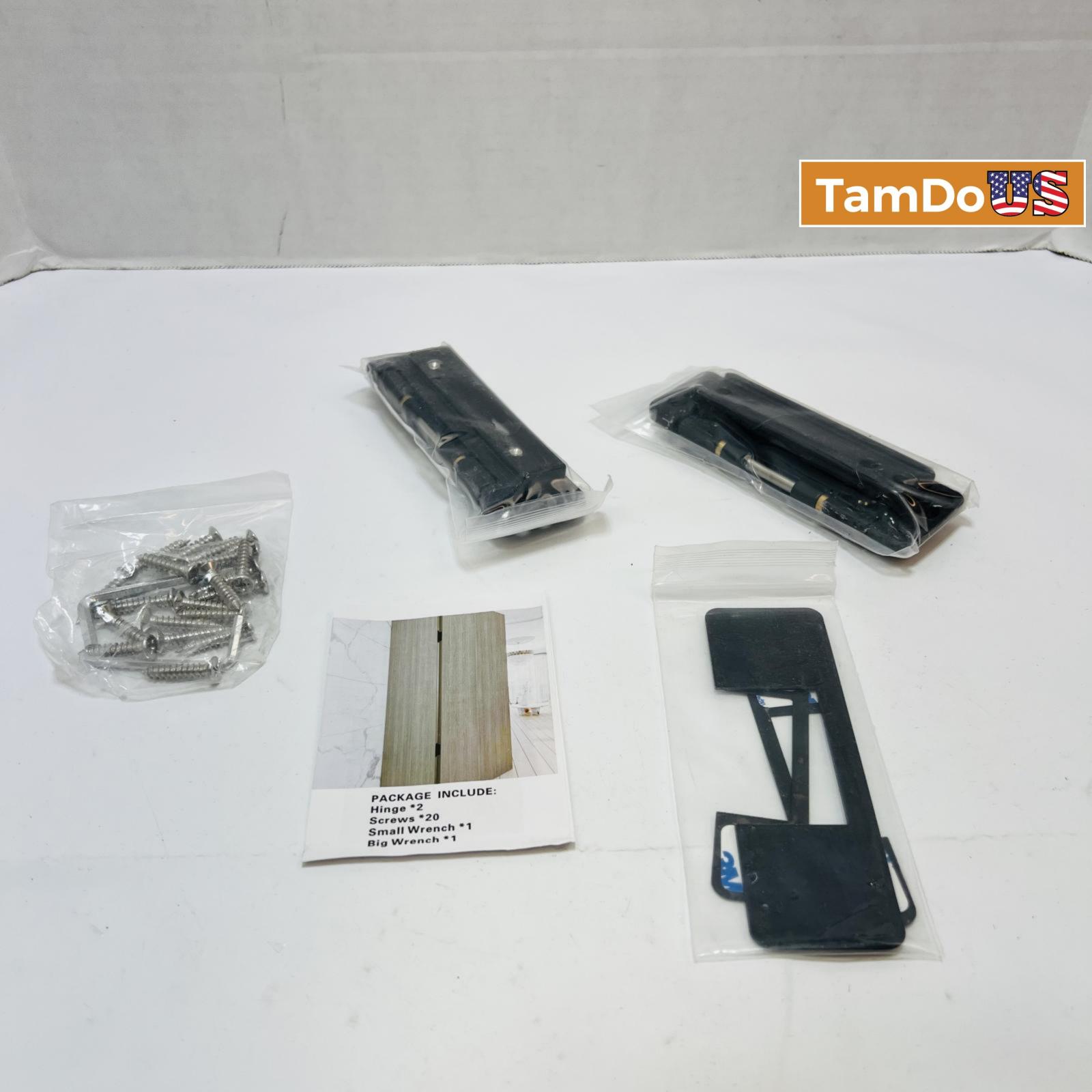 Mengshi Ultra-Thin Hidden Door Hinges Invisible Hinge for Secret Door Heavy Duty - Photo 5