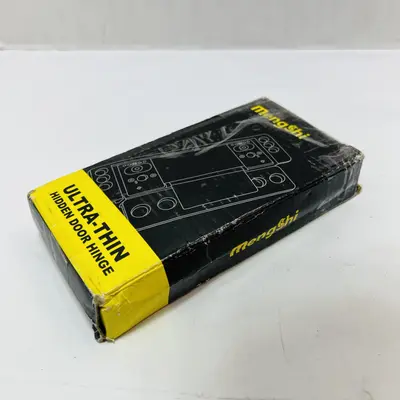 Mengshi Ultra-Thin Hidden Door Hinges Invisible Hinge for Secret Door Heavy Duty at Home Improvement in new_open_box condition