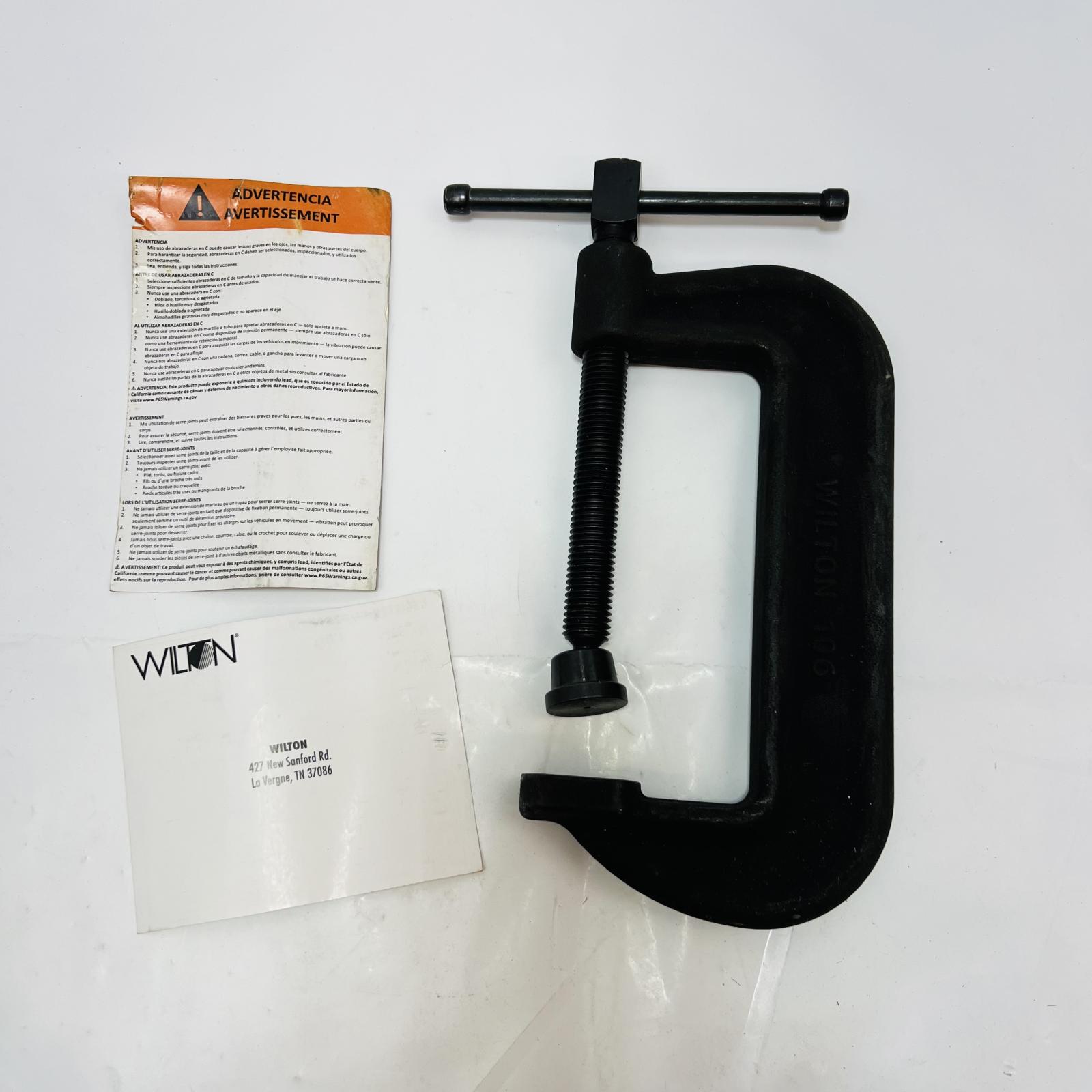 Wilton Brute Force C-Clamp, 5-3/4" Opening, 2-1/2" Throat - Photo 4