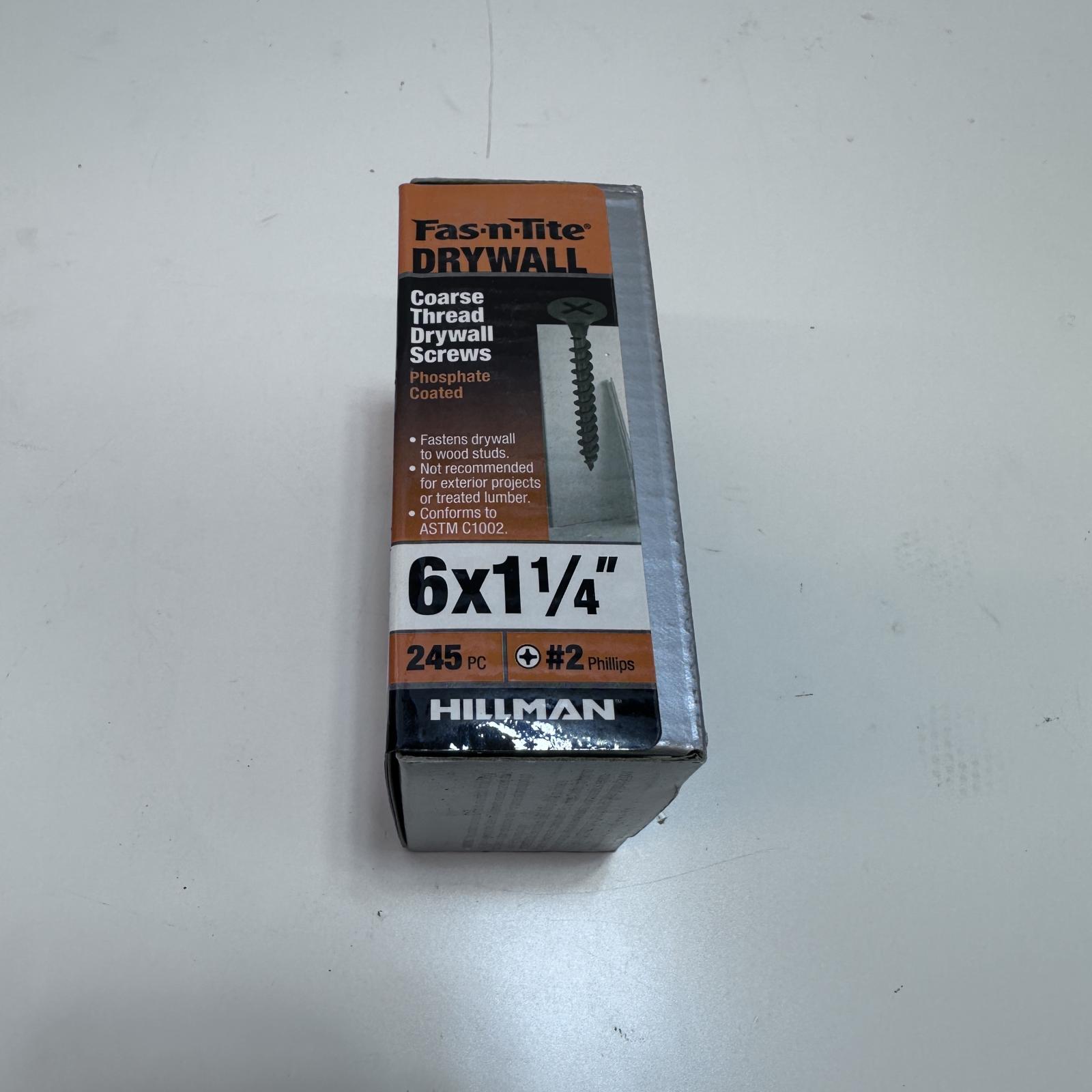 Fas-n-Tite #6 x 1-1/4-in Bugle Coarse Thread Drywall Screws - Photo 1