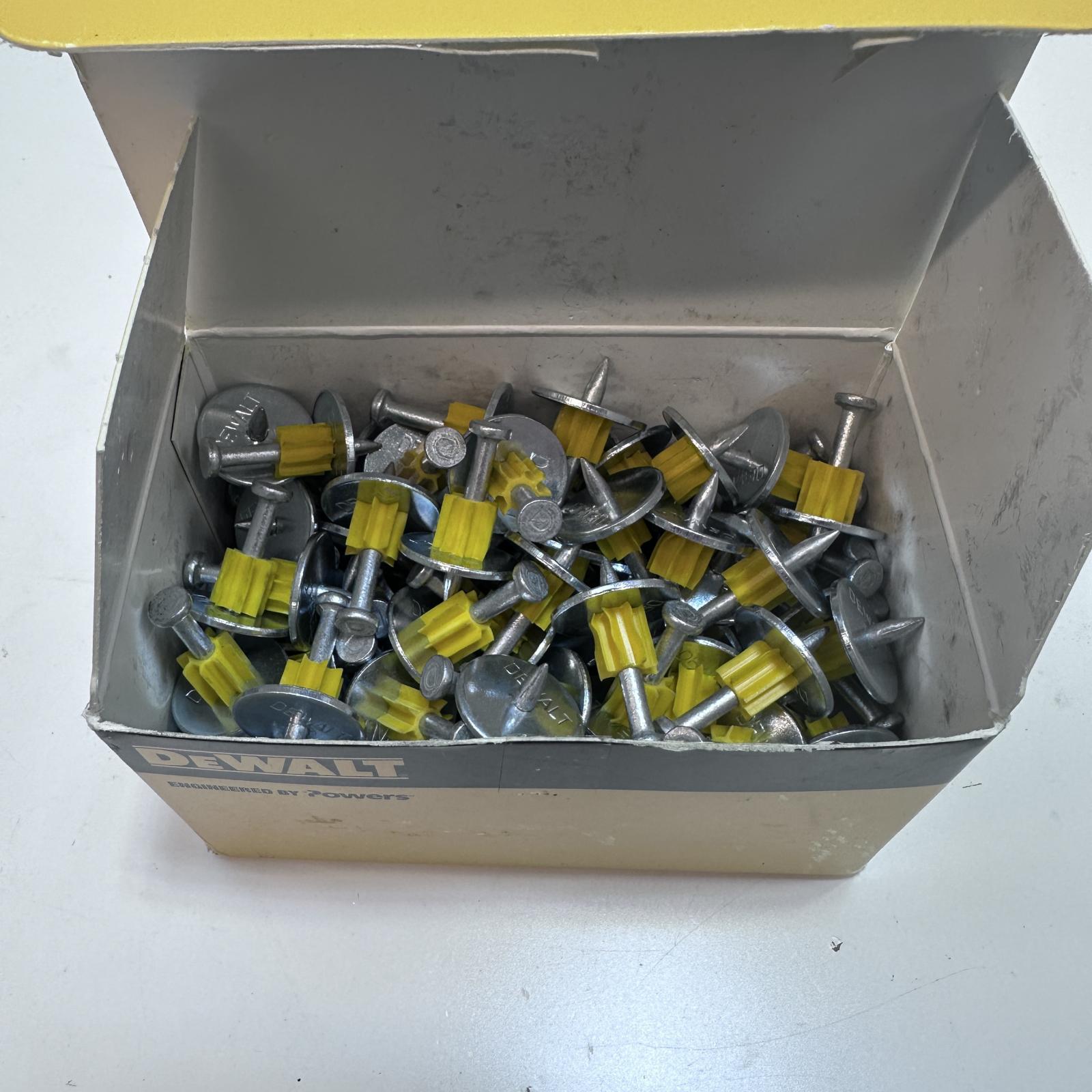 Lot of 5 Dewalt Drive Pins, 0.300" Head, 7/8" Washer - Photo 8