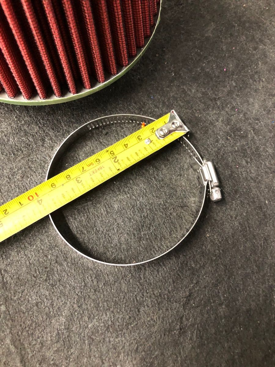 RTUNES RACING Af3r Washable Clamp-on Dry Air Filter - Photo 5