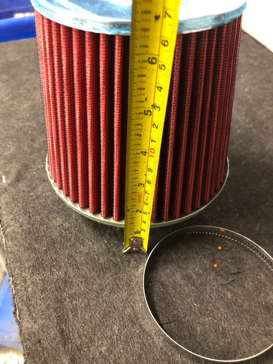 RTUNES RACING Af3r Washable Clamp-on Dry Air Filter - Photo 6