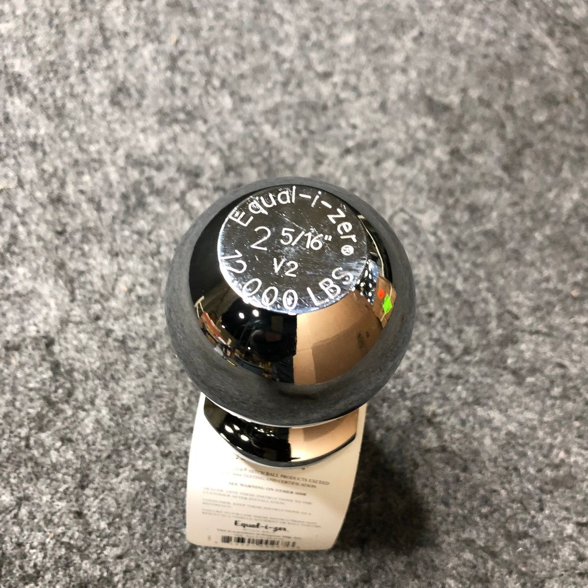 Equal-i-zer 2-5/16 Inch Hitch Ball With 12,000 LBS Towing Capacity - Photo 3