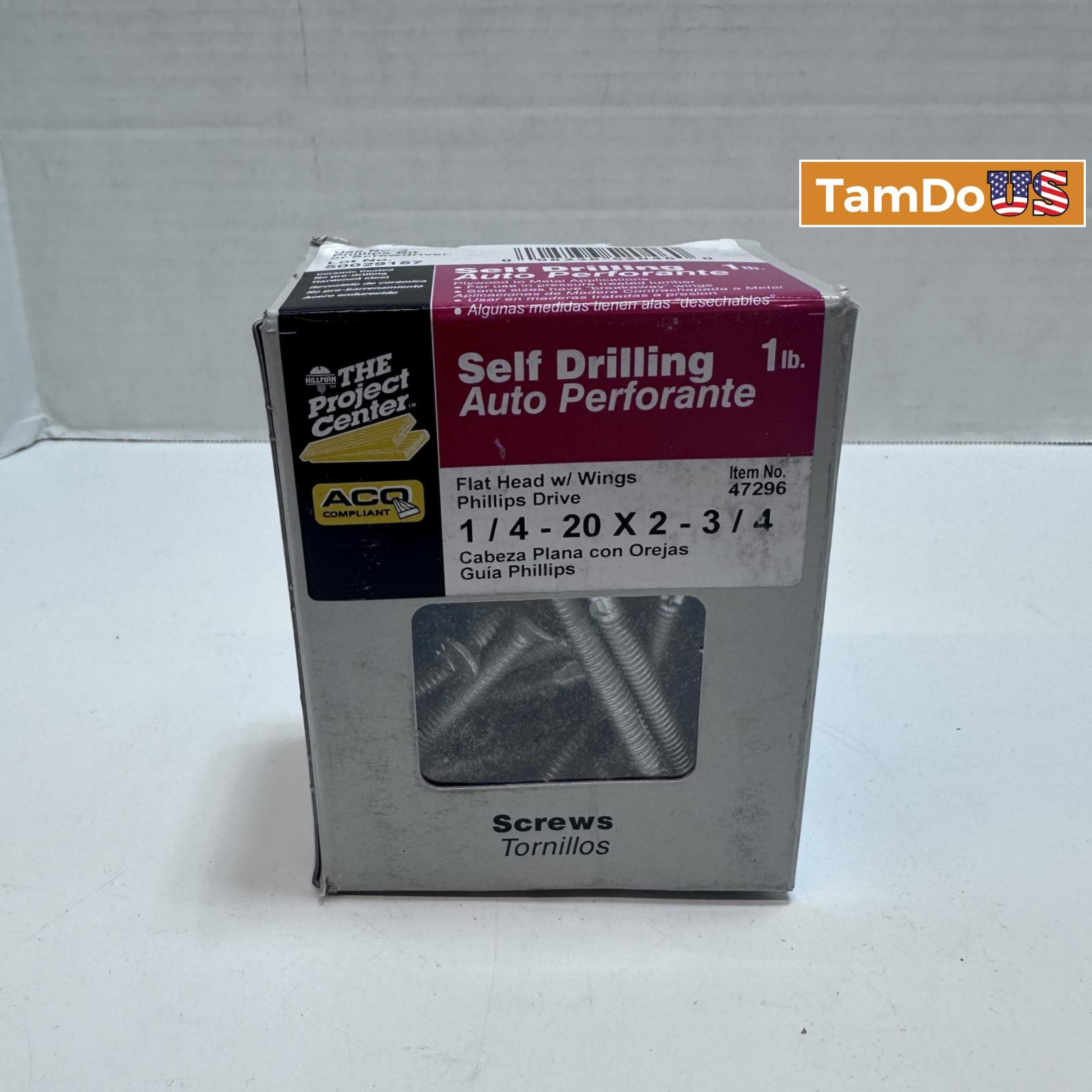 The Project Center 47296 1/4-20 X 2-3/4inch Flat Head w/ Wing Phillips Drive - Photo 5