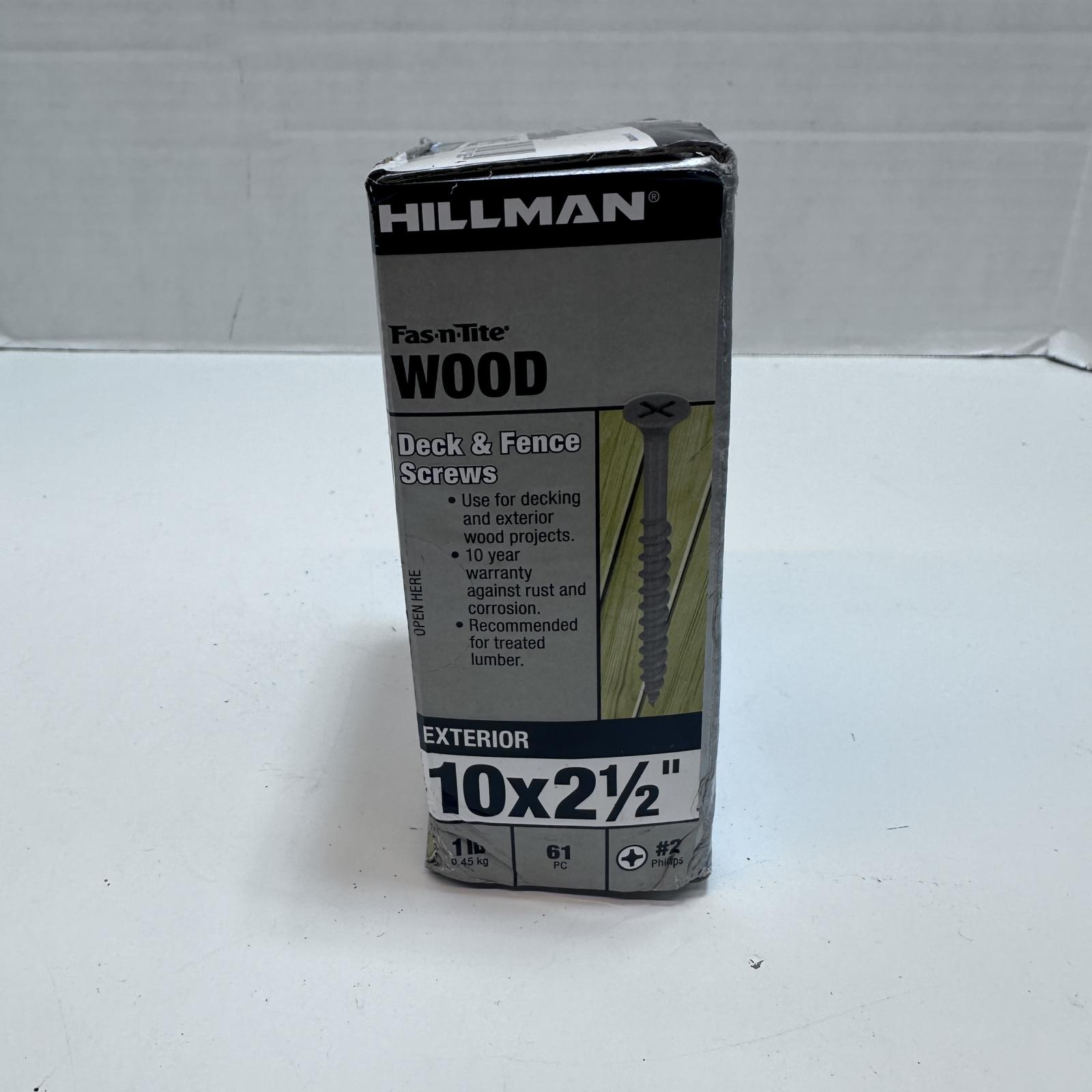 Hillman Fas.n.Title Wood Deck & Fence Screws 10x2-1/2" - Photo 2
