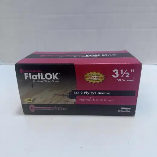 FastenMaster FlatLok 3-1/2 in. L Torx Ttap Epoxy Wood Screws at TamDoUS Taylorsville