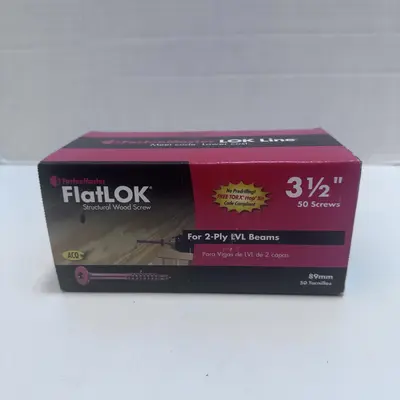 FastenMaster FlatLok 3-1/2 in. L Torx Ttap Epoxy Wood Screws at Fasteners & Hardware in new condition