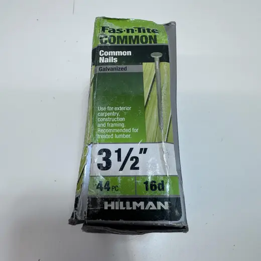Hillman Fasteners™ 461287 Galvanized Common Nails, 3.5" x 16D, 1 Lb at TamDoUS Taylorsville