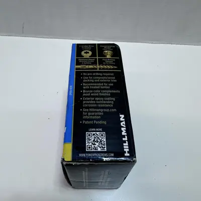 Hillman Power Pro 8 X 2-1/2 in. L Bronze Screws at Fasteners & Hardware in new condition