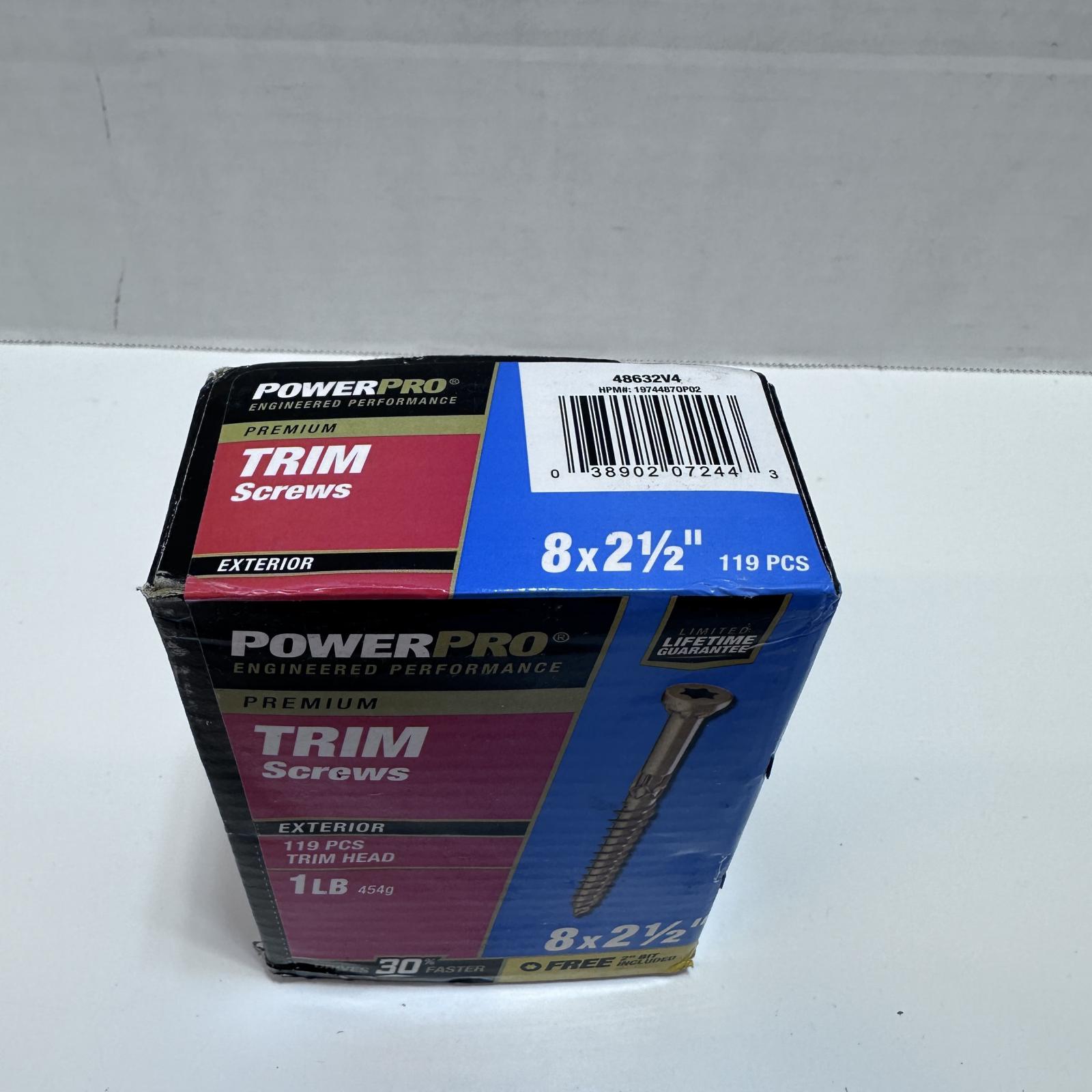 Hillman Power Pro 8 X 2-1/2 in. L Bronze Screws - Photo 5