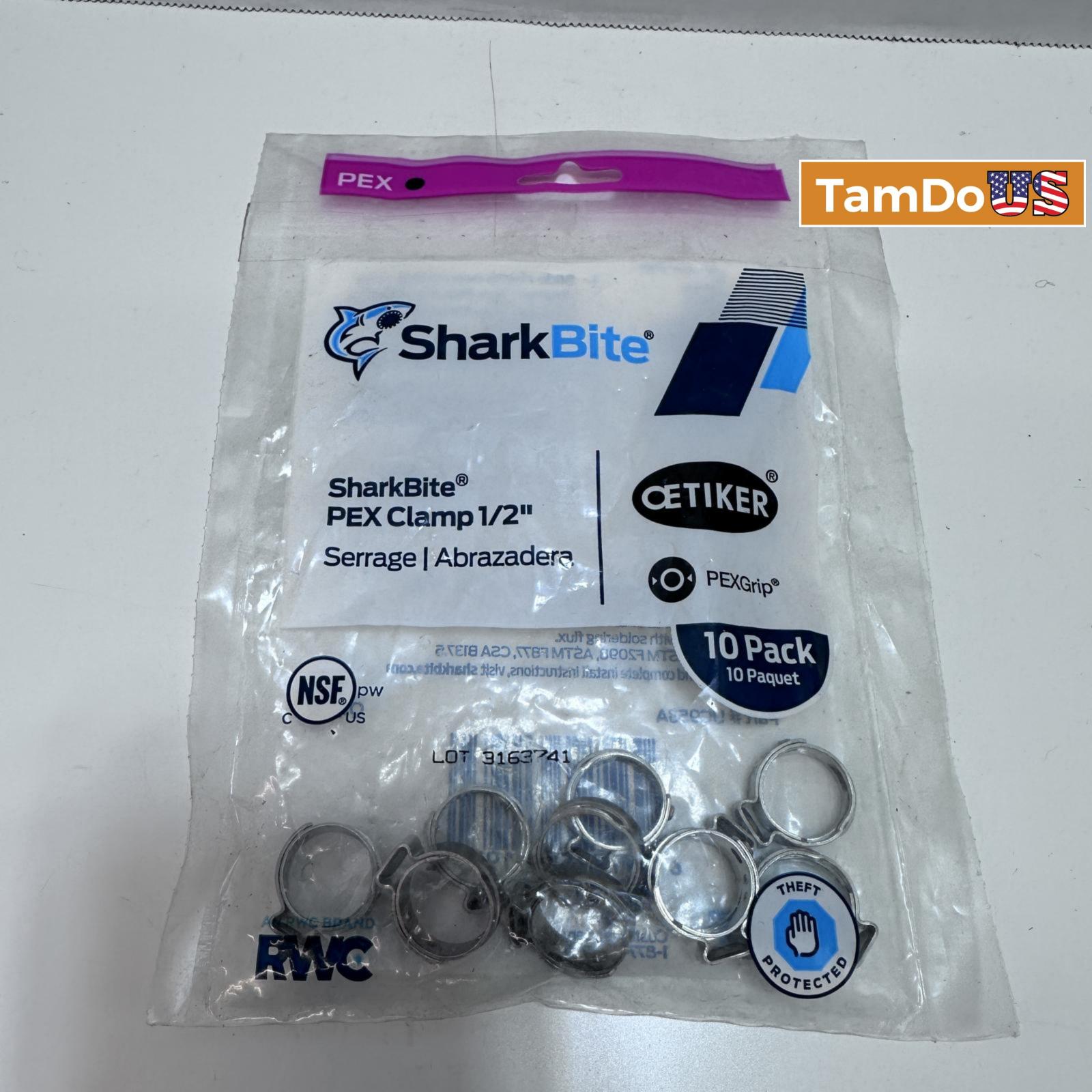 SharkBite UC953A 10-Pack PEX Clamp 1/2" - Photo 3