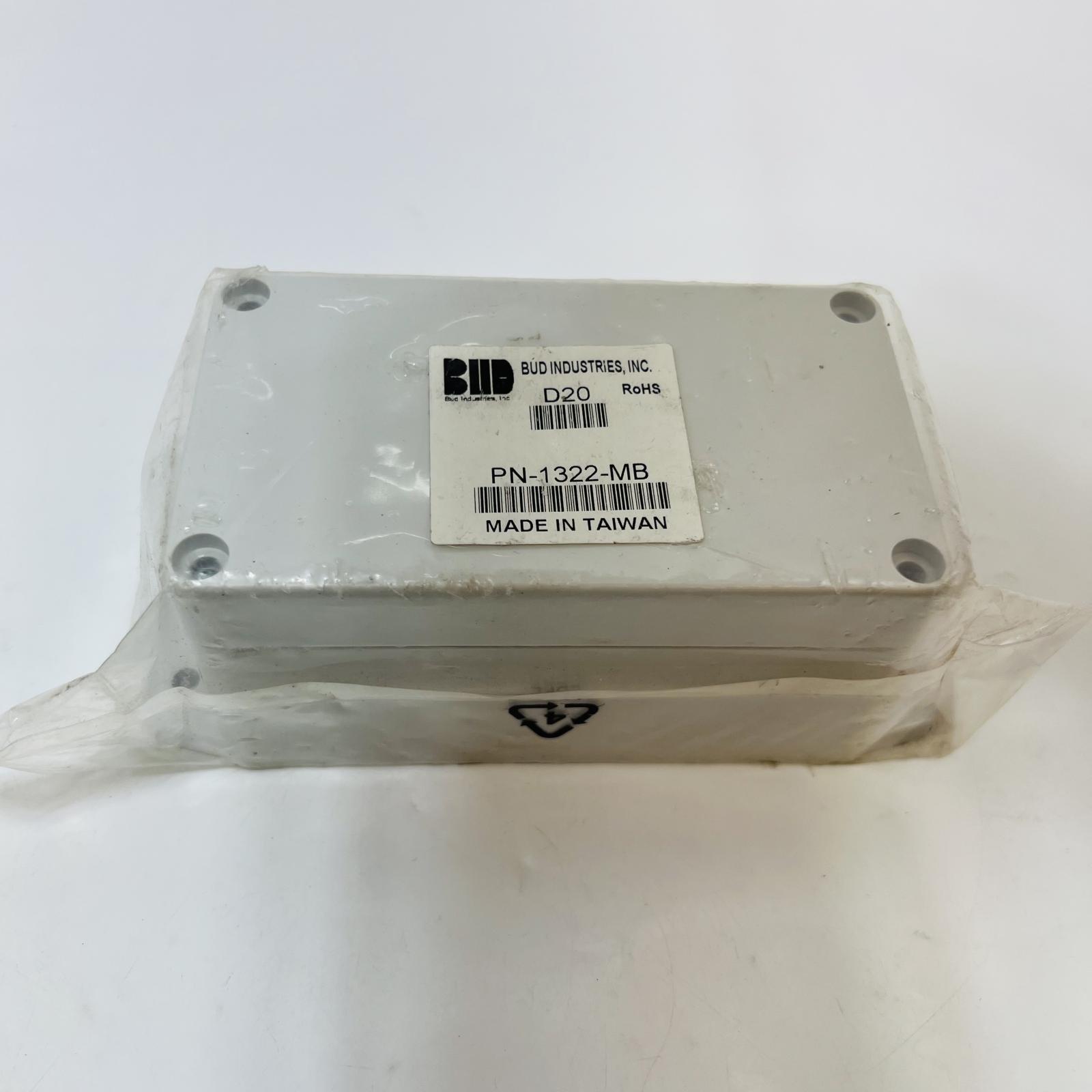 Lot of 2 BUD Industries Pn-1322 Enclosure Junction Box - Photo 2